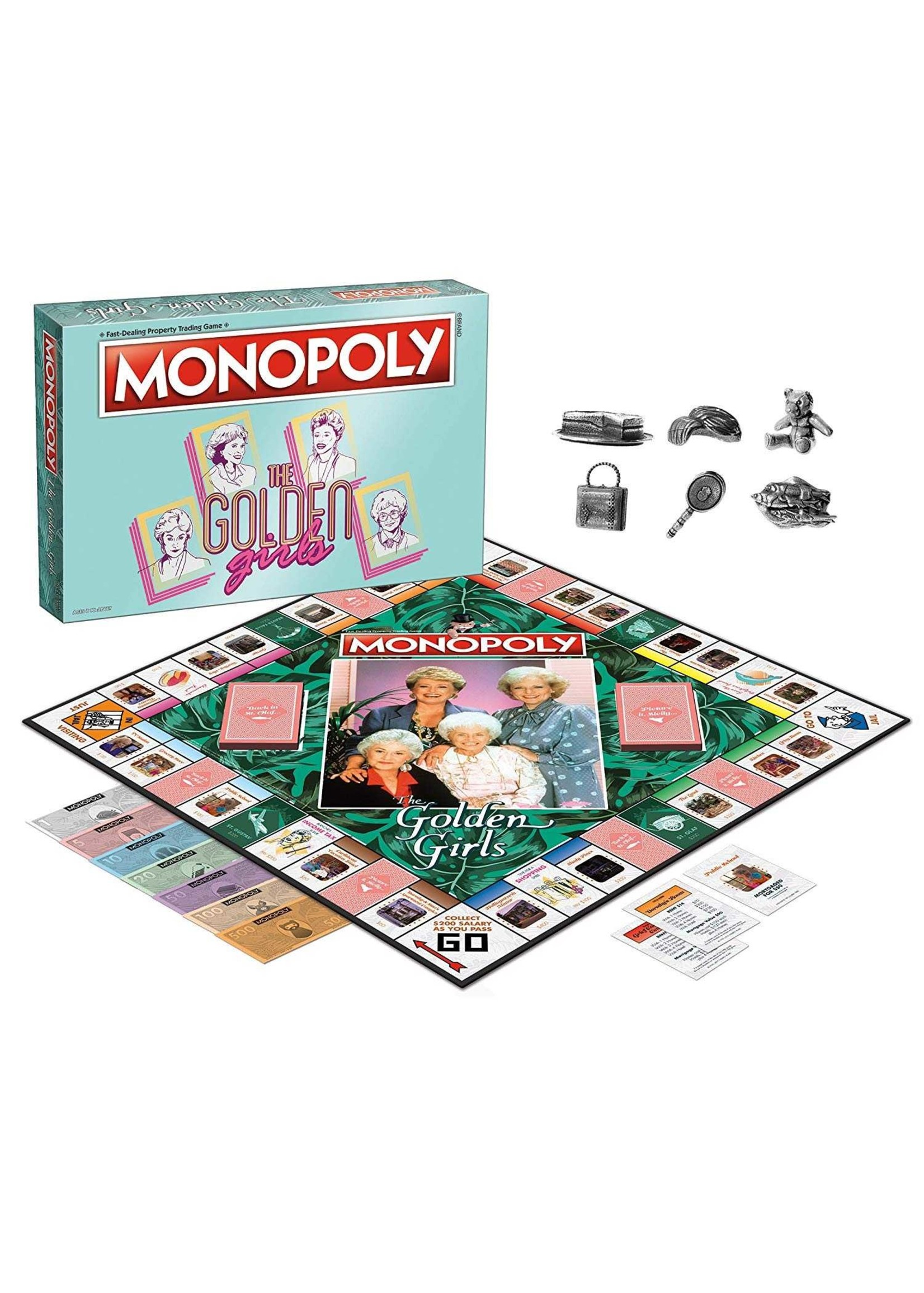 Usaopoly Monopoly: Golden Girls
