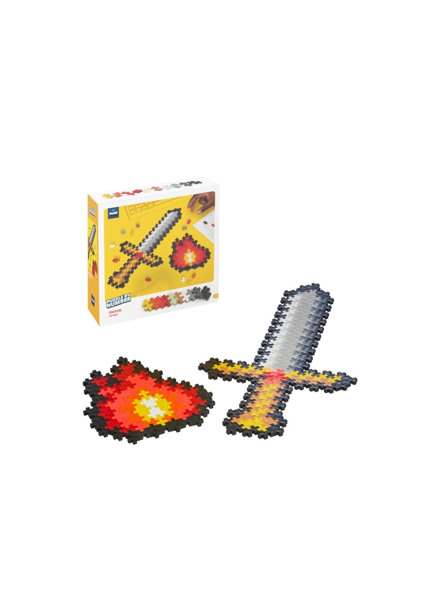Plus Plus Puzzle by Numbers Adventure 250p - Plus Plus