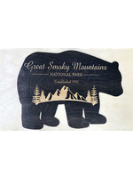 *D Wood GSM Bear Shape Puzzle
