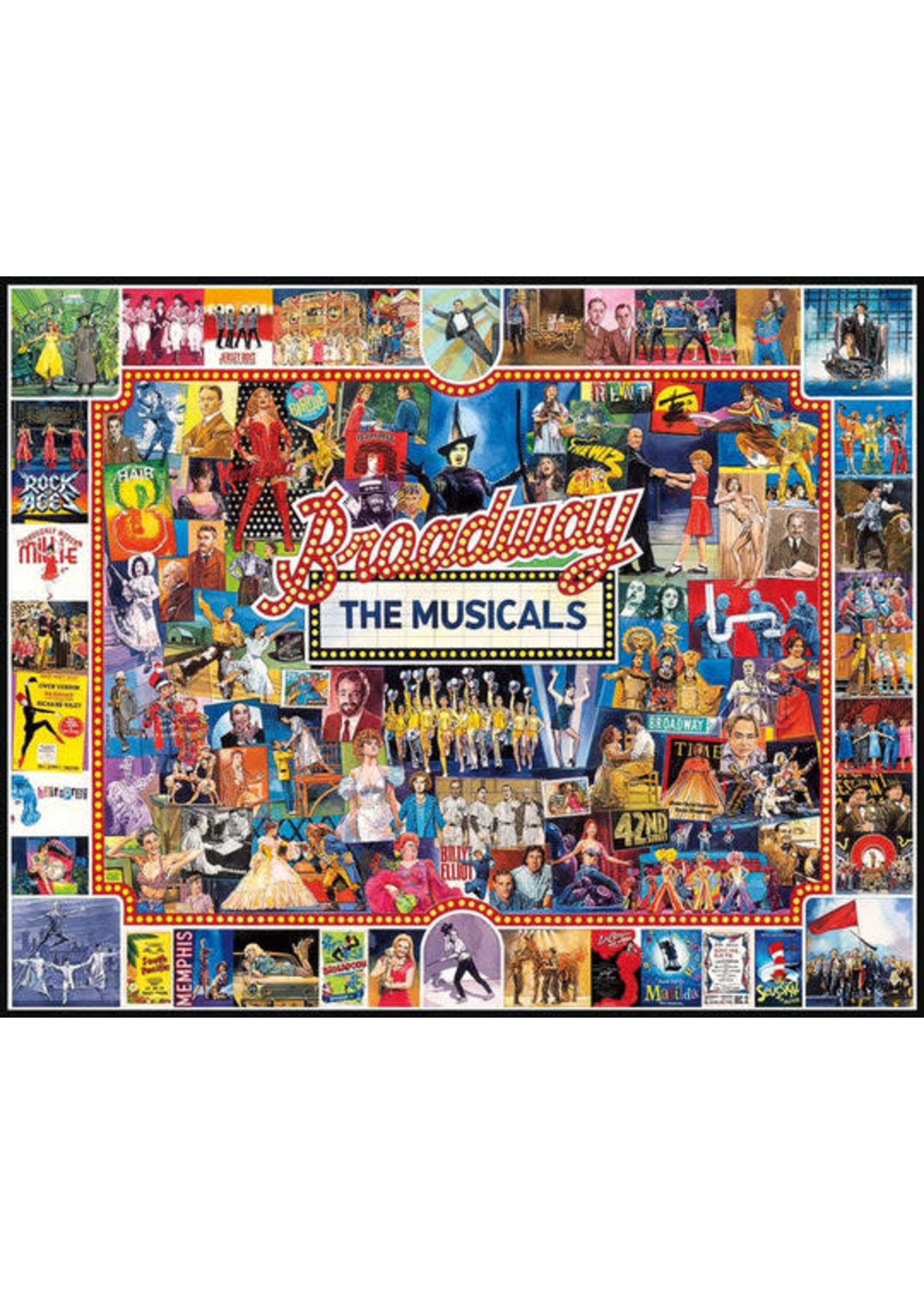 White Mountain Broadway The Musicals 1000pc
