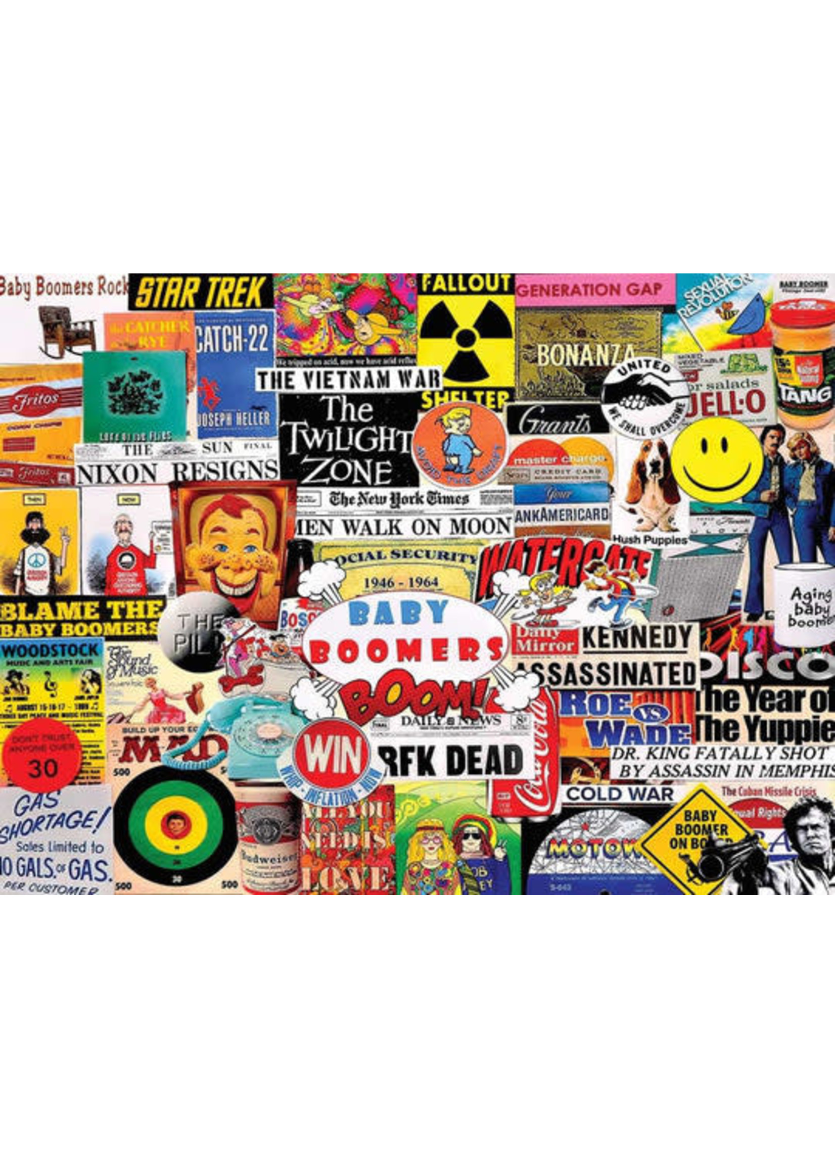 White Mountain Baby Boomers 1000pc