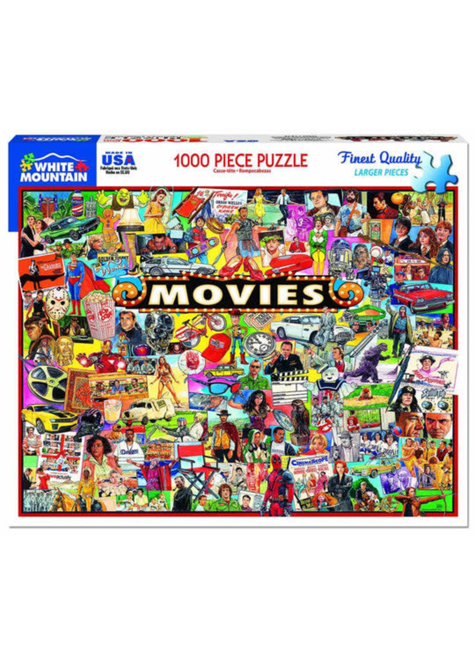 White Mountain The Movies 1000pc