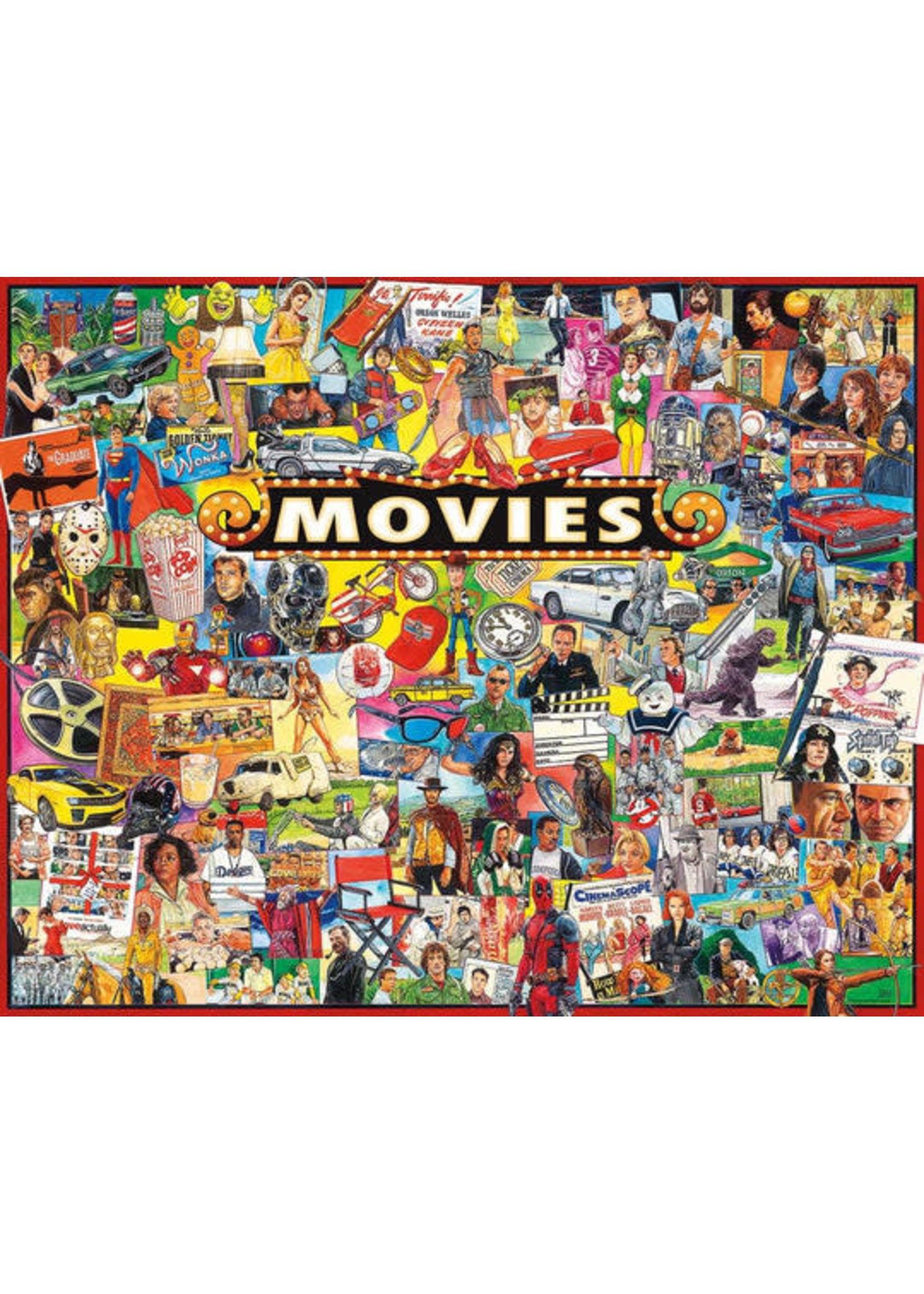 White Mountain The Movies 1000pc