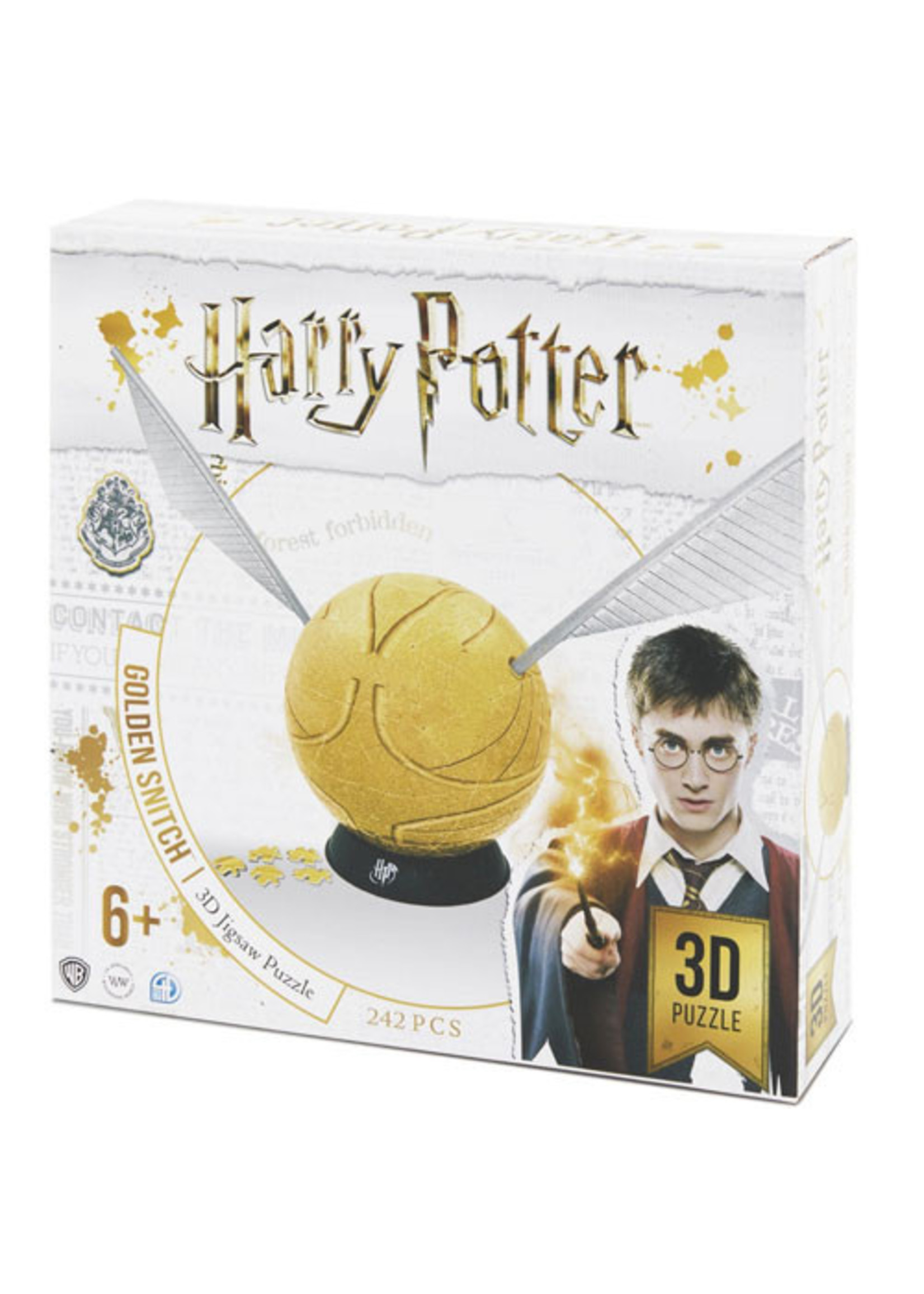 4D Puzzle Harry Potter 6in Snitch
