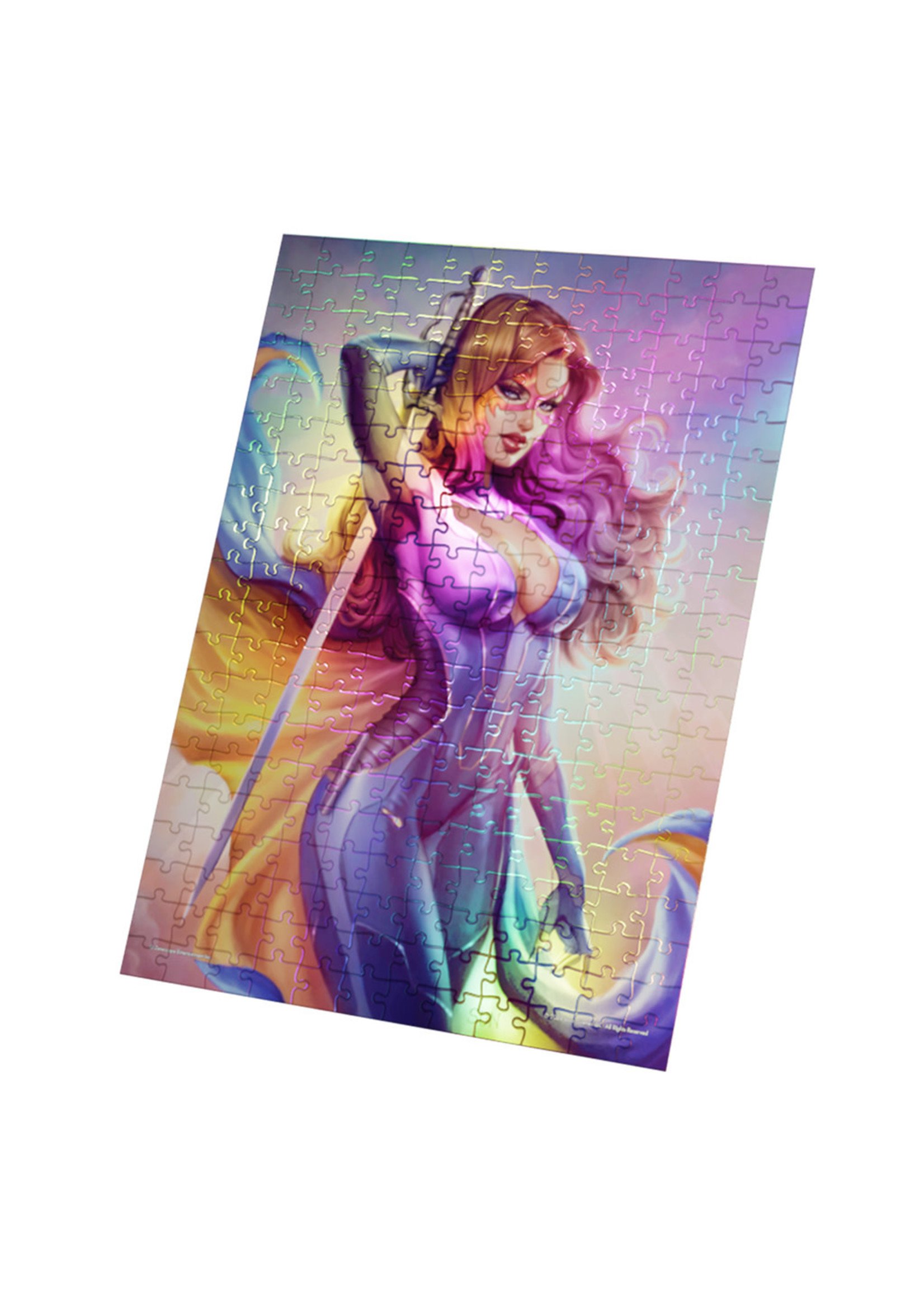 Grimm Fairy Tales Foil Puzzle Belle Beast Hunter