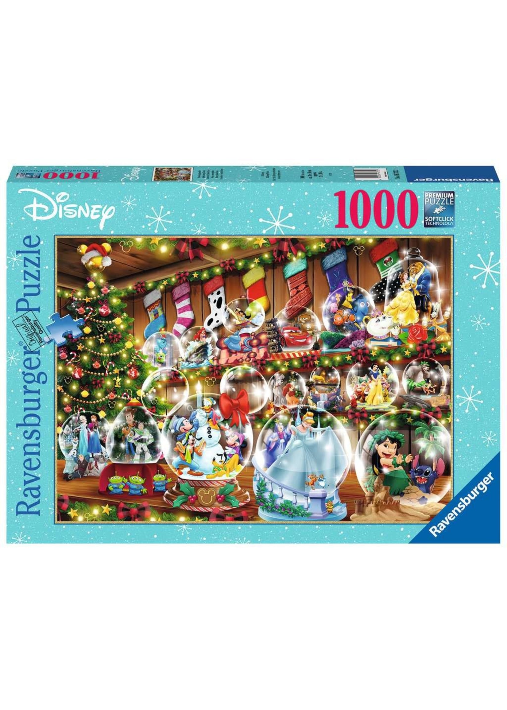Ravensburger Disney Christmas Snow Globes 1000pc
