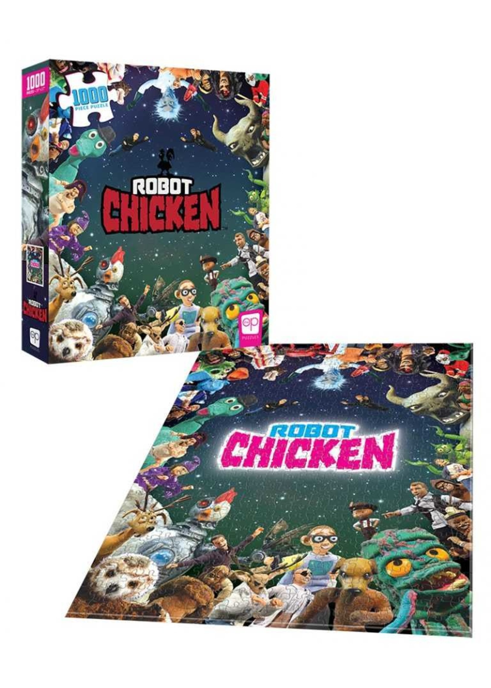 Usaopoly Robot Chicken 1000 Pieces