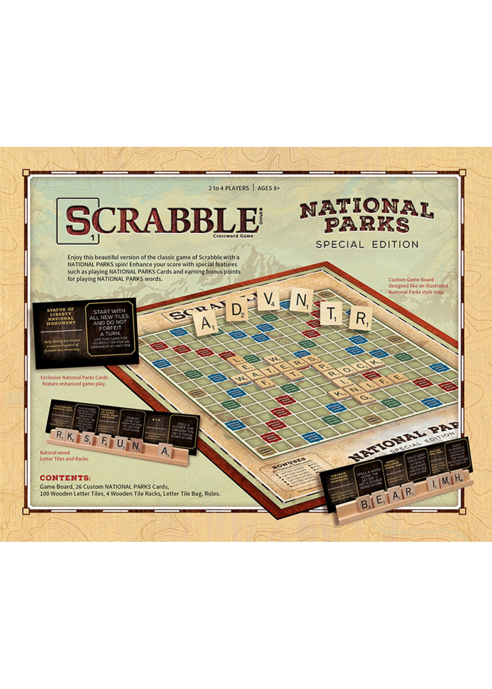 Usaopoly Scrabble National Parks