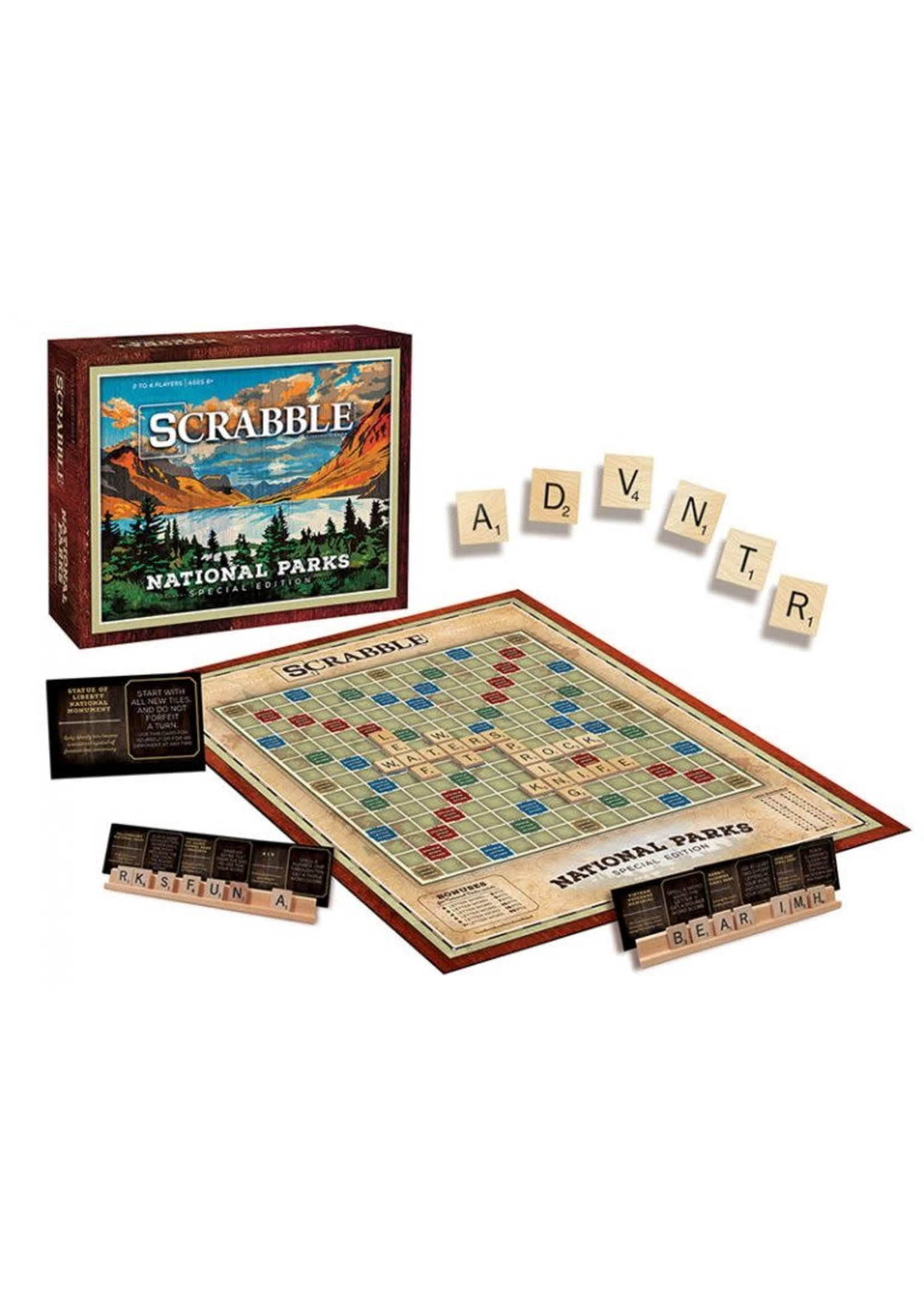 Usaopoly Scrabble National Parks