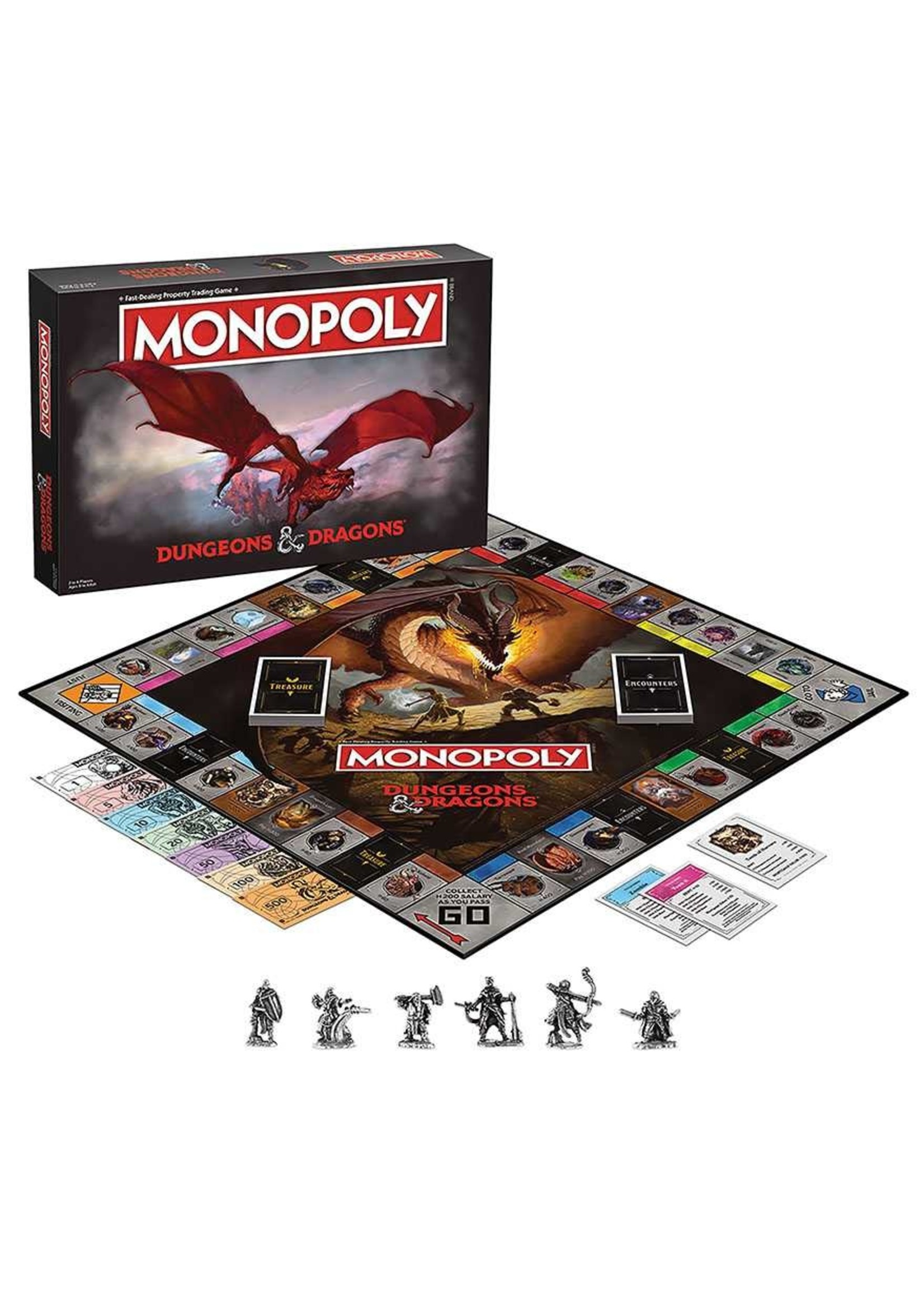 Usaopoly Monopoly: Dungeons & Dragons