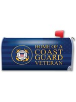 Home of a Coast Guard Veteran Mailbox Cover Magnet