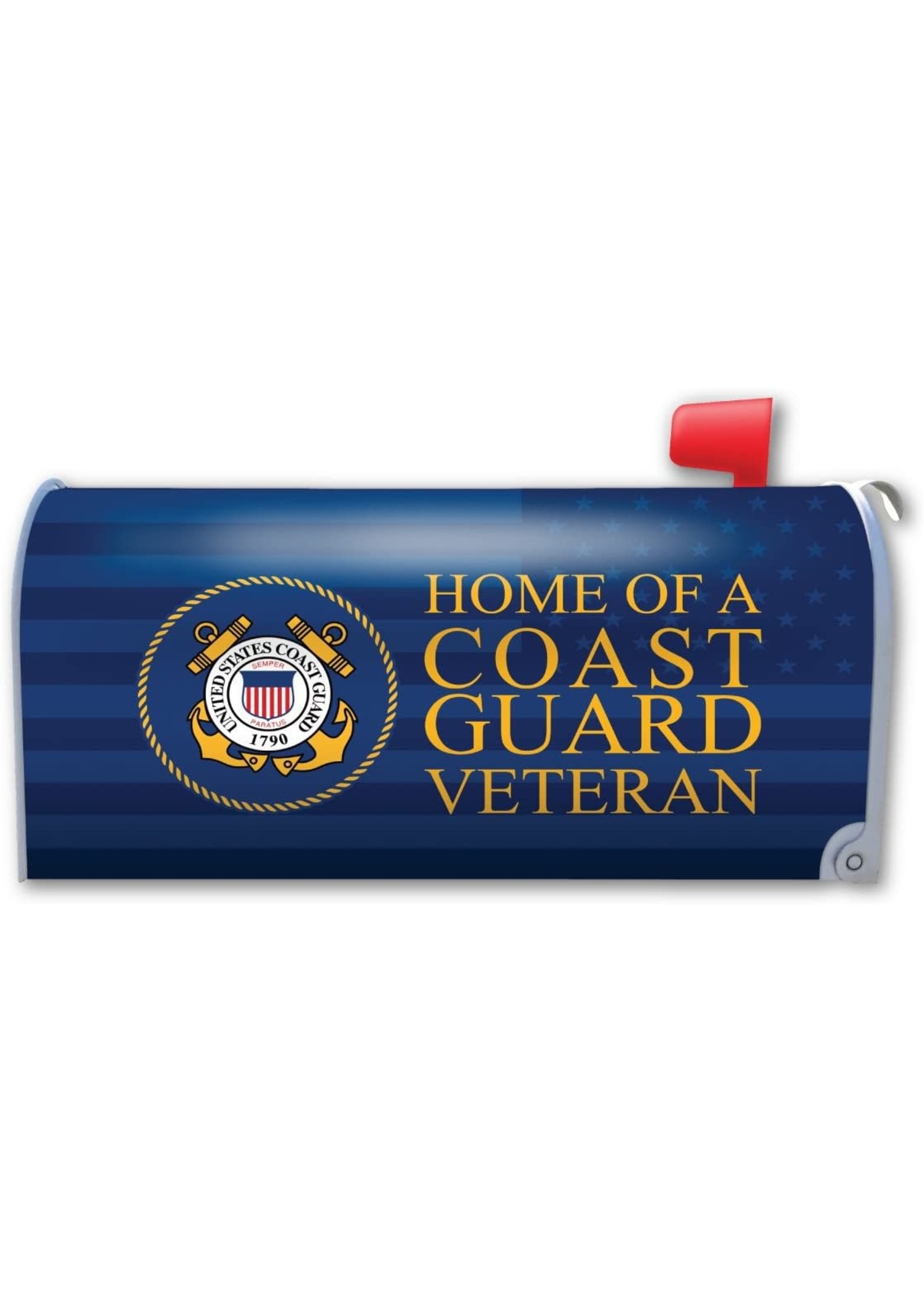 Home of a Coast Guard Veteran Mailbox Cover Magnet