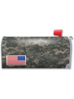 Camo US Flag Mailbox Cover