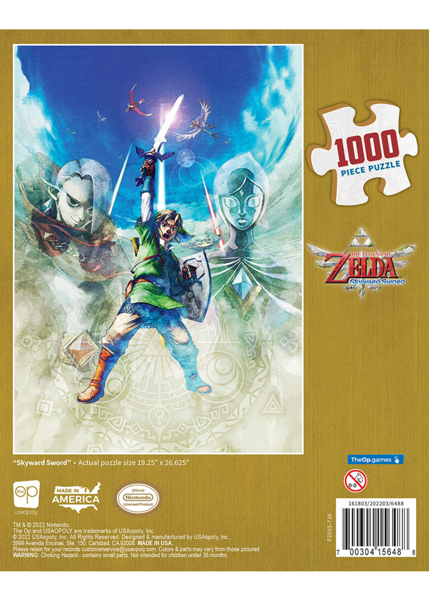Zelda Skyward Sword 1000 pc