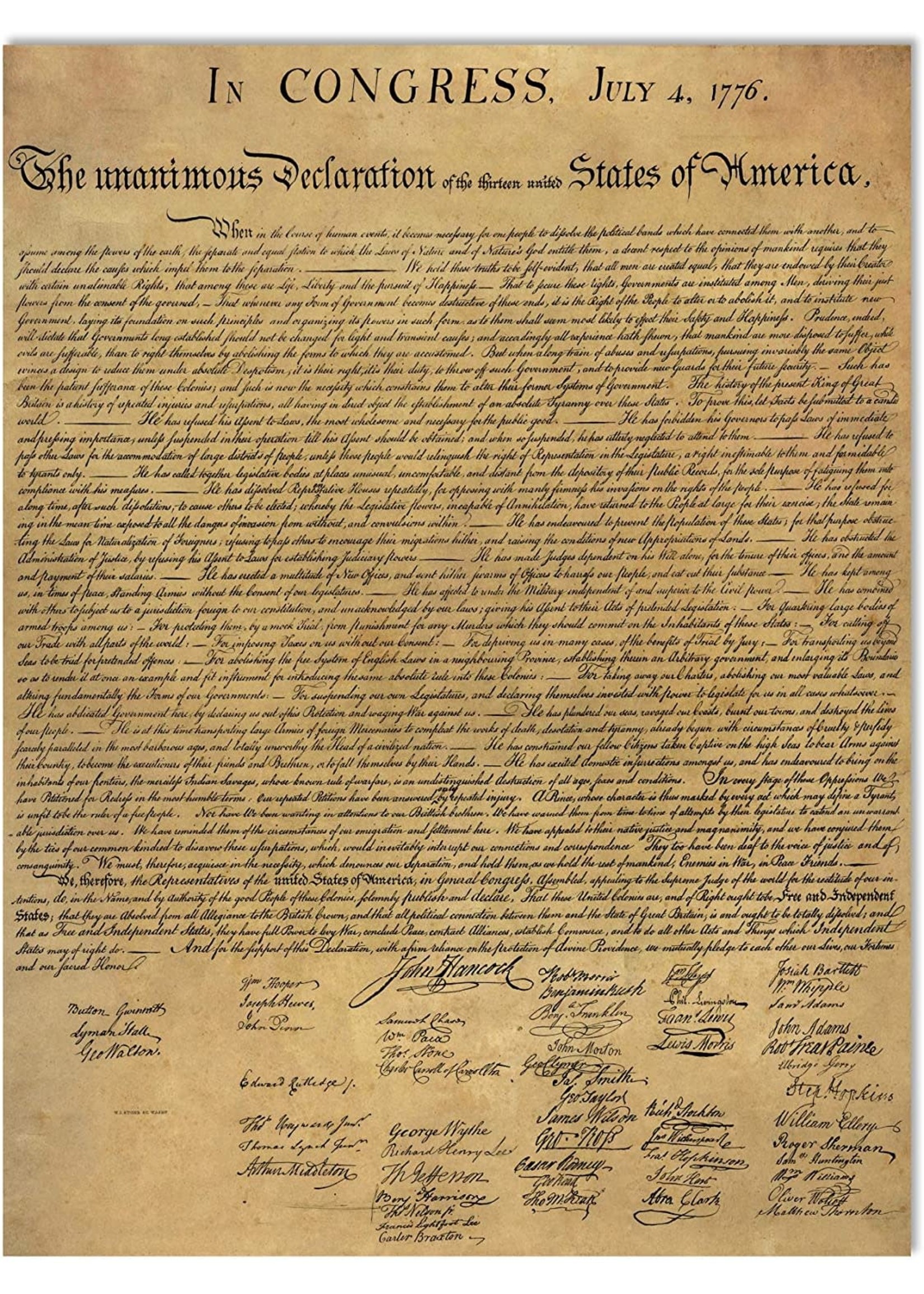 DECLARATION OF INDEPENDENCE