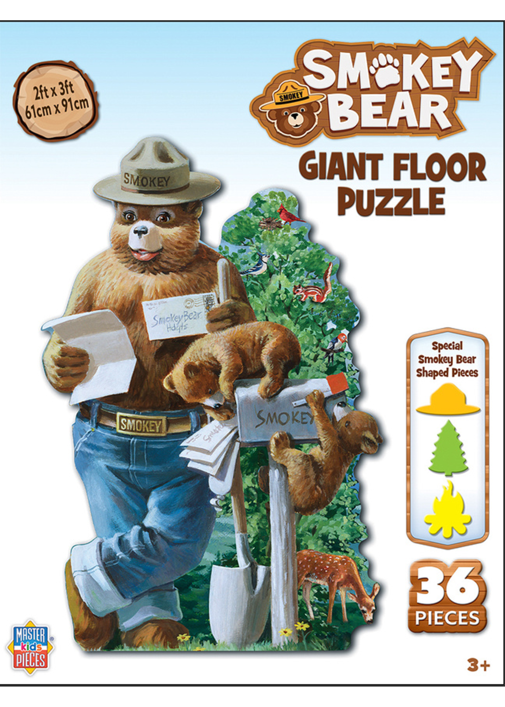 Master Pieces Smokey Bear Floor Puzzle