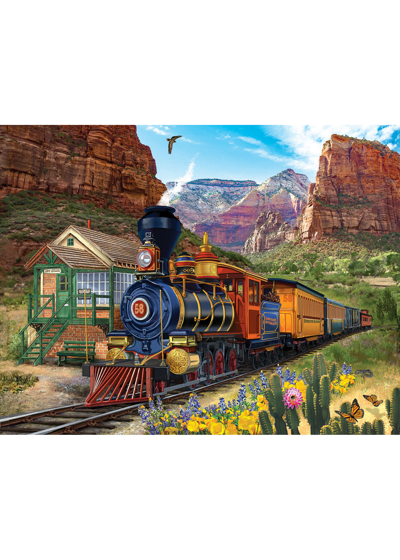 Sunsout Dry Gulch Puzzle 1000+ Large Pieces