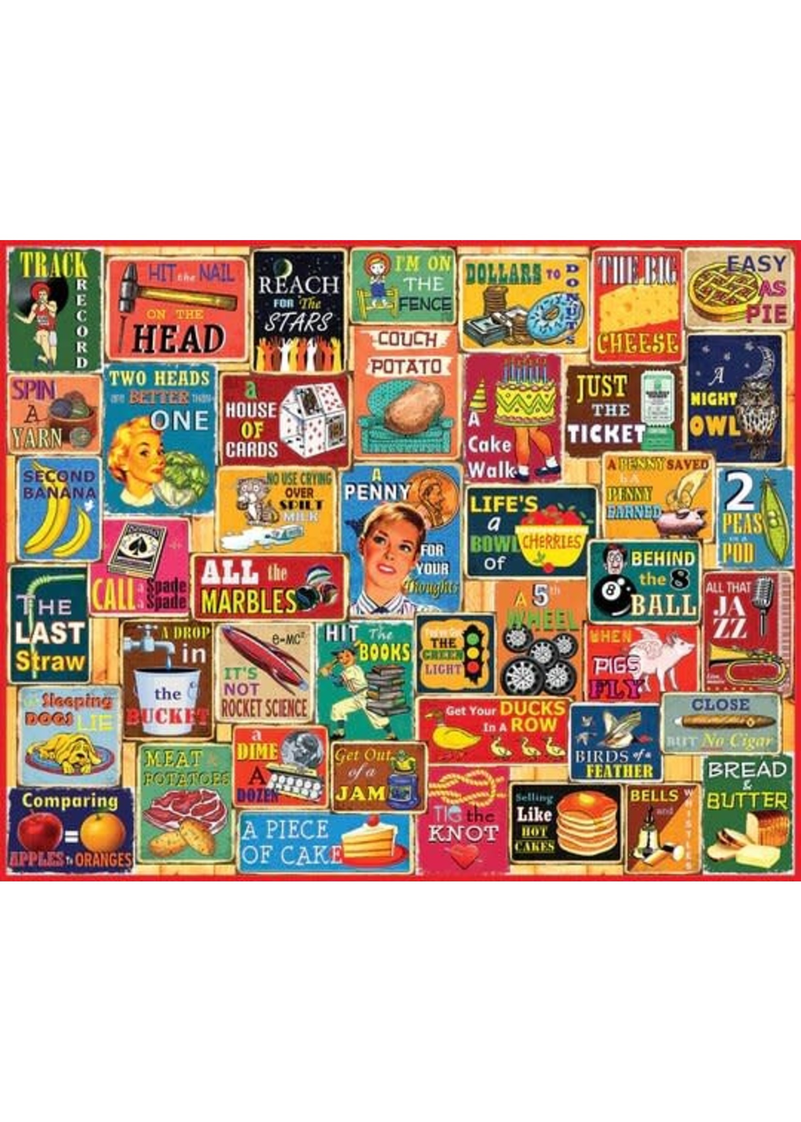 White Mountain Things We Say 1000pc