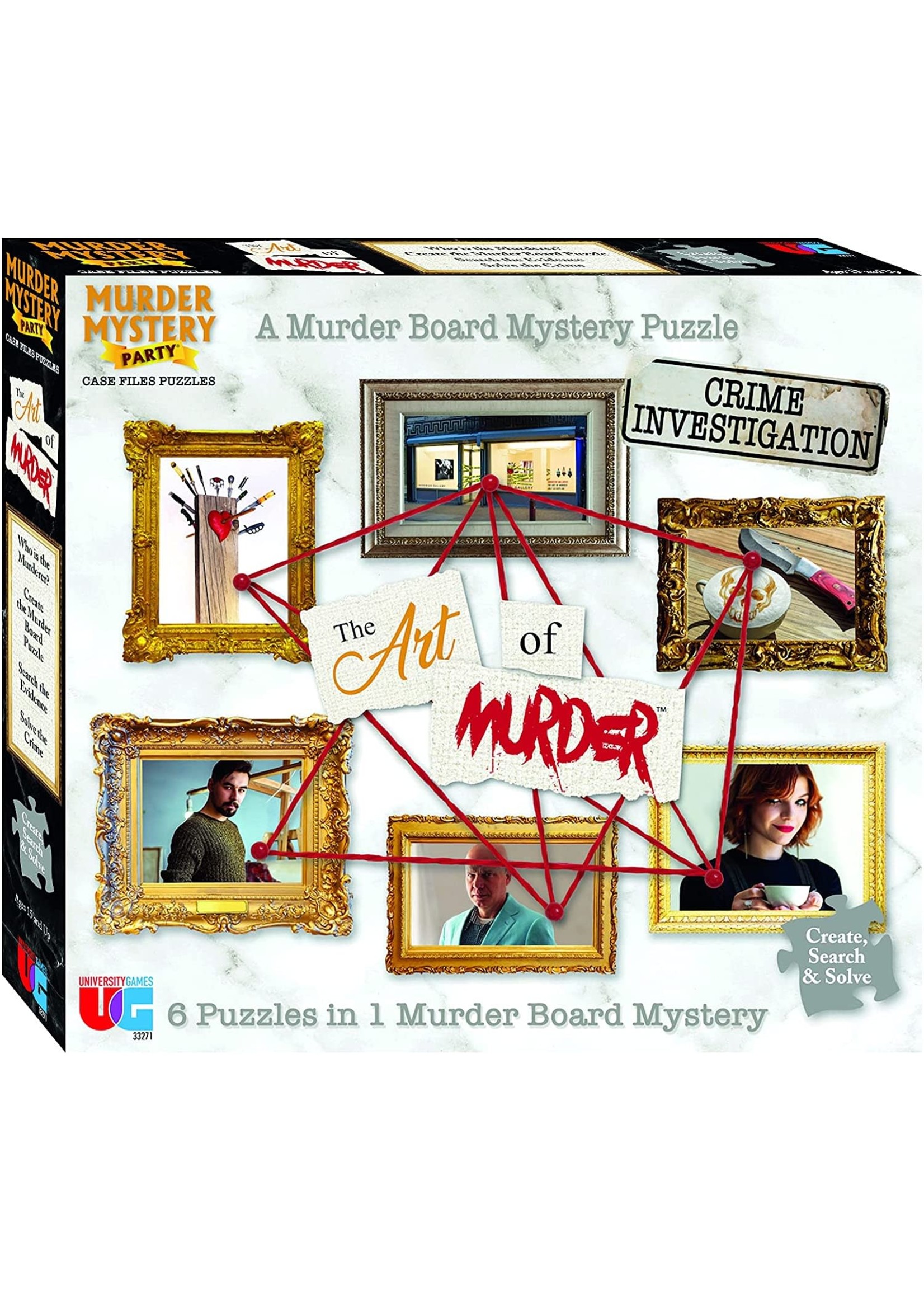 Case File Puzzle - The Art of Murder