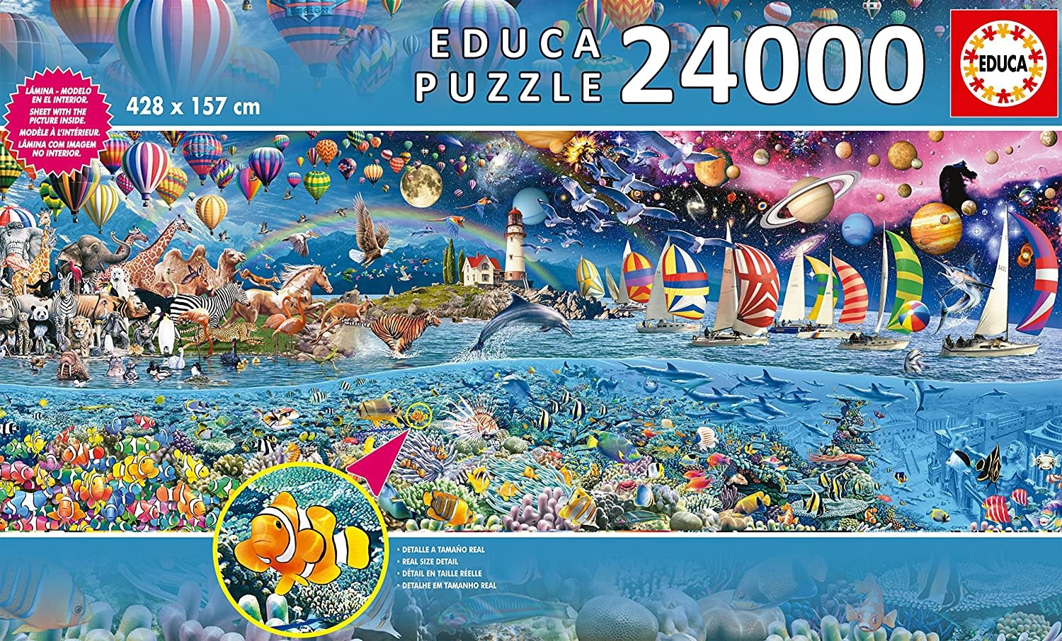 24000 LIFE, THE GREATEST PUZZLE - Family Crests & Puzzled Etc