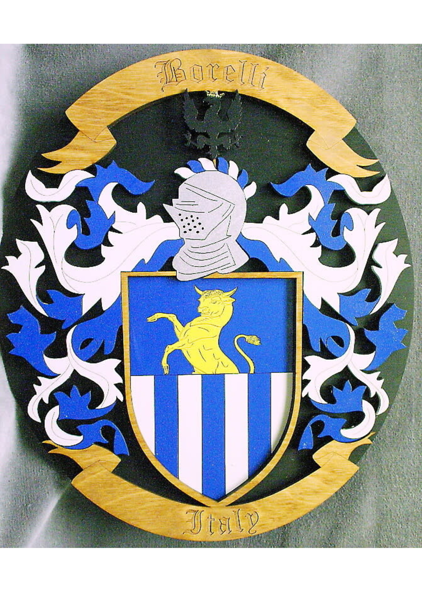 My Lineage Wood COA Custom Plaque