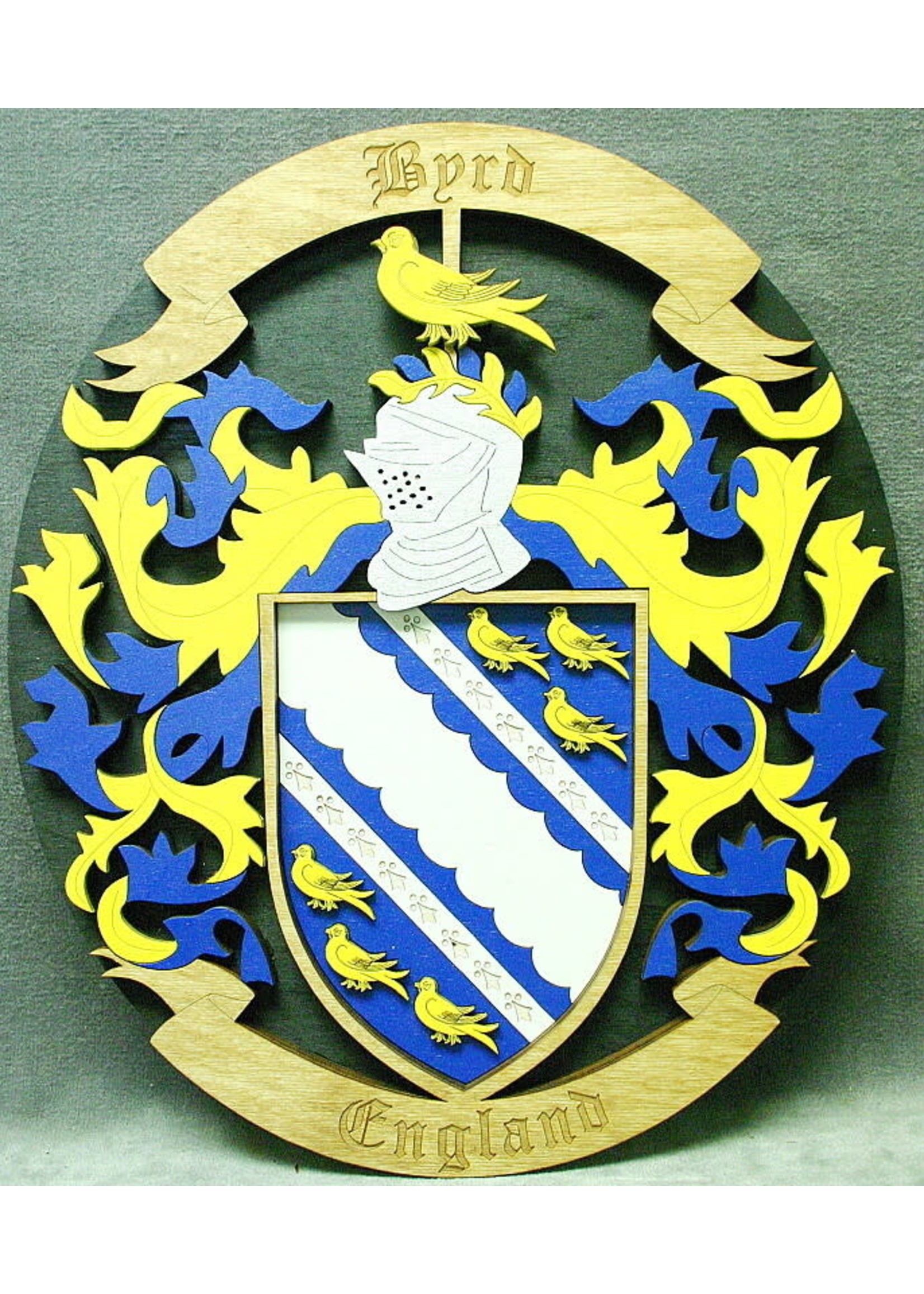My Lineage Wood COA Custom Plaque