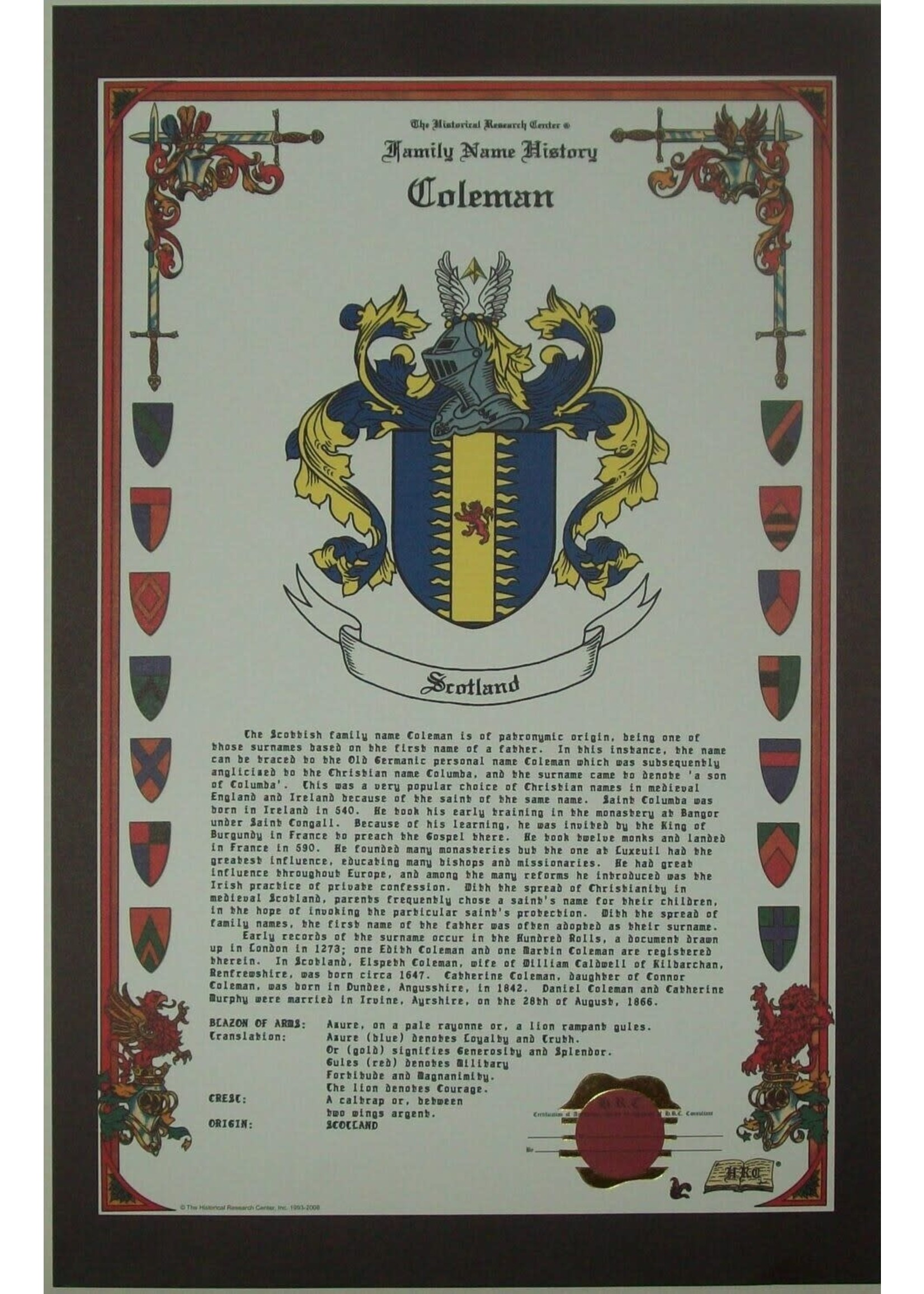 My Lineage Celebration Print Black