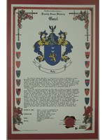 My Lineage Celebration Print Red