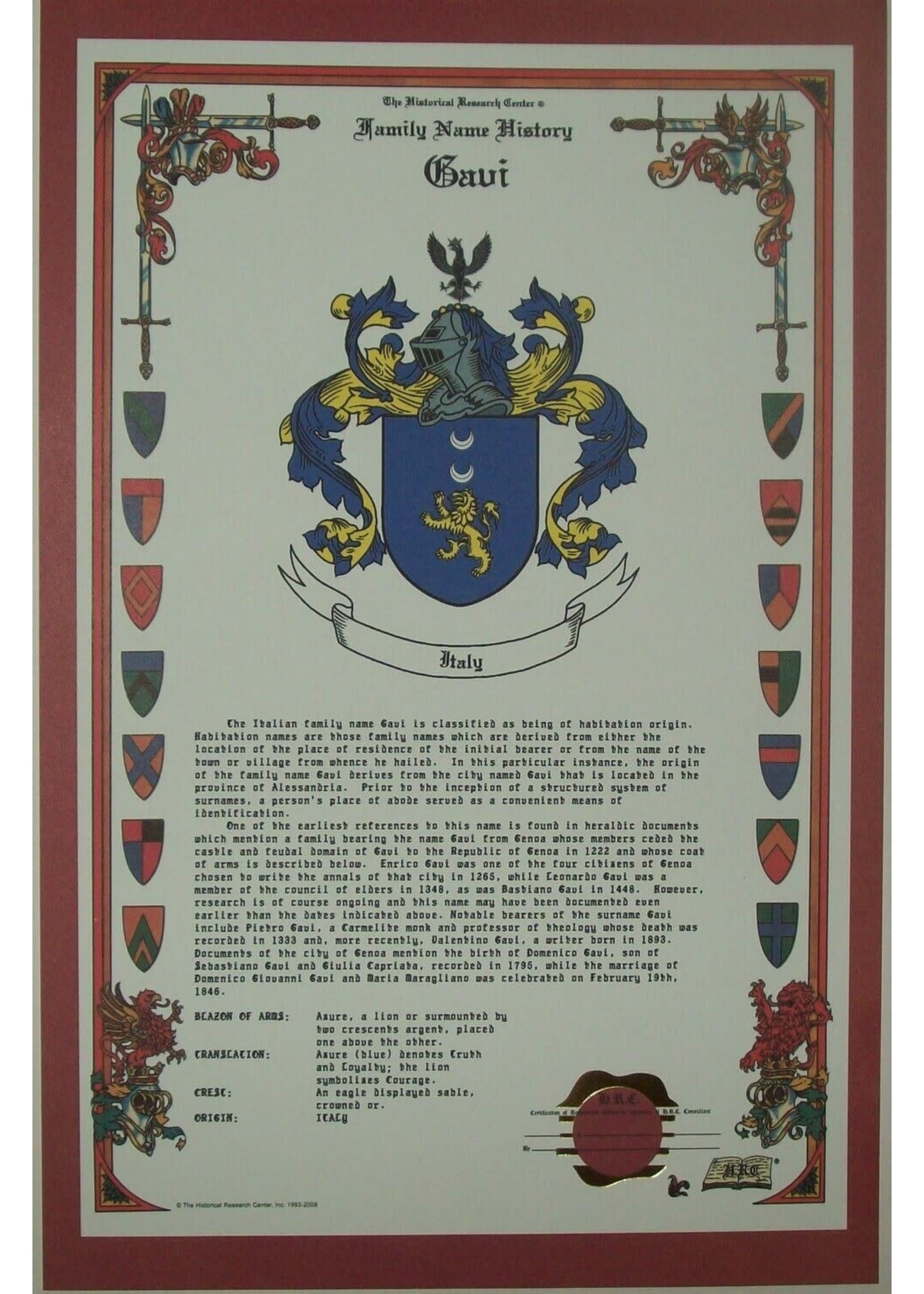 My Lineage Celebration Print Red