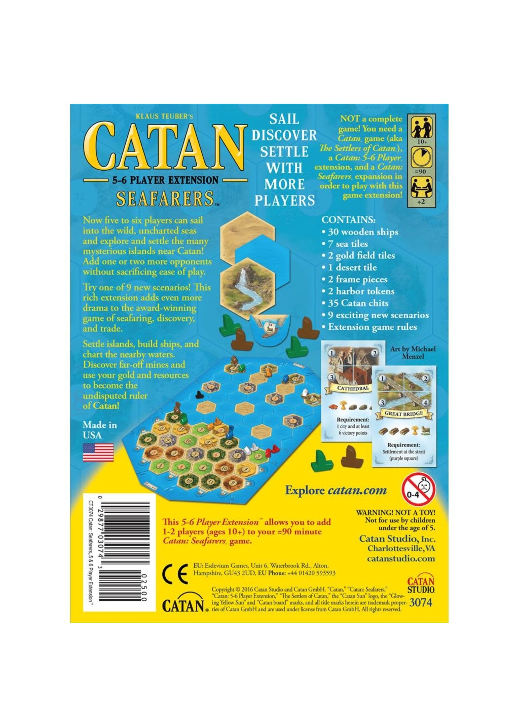 Catan Ext Seafarers 5-6 player