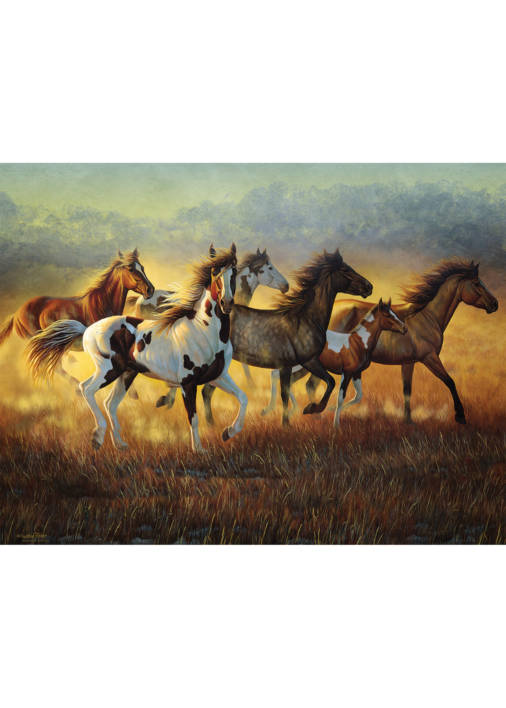 Sunsout Running with the Wind Puzzle 500 Pieces