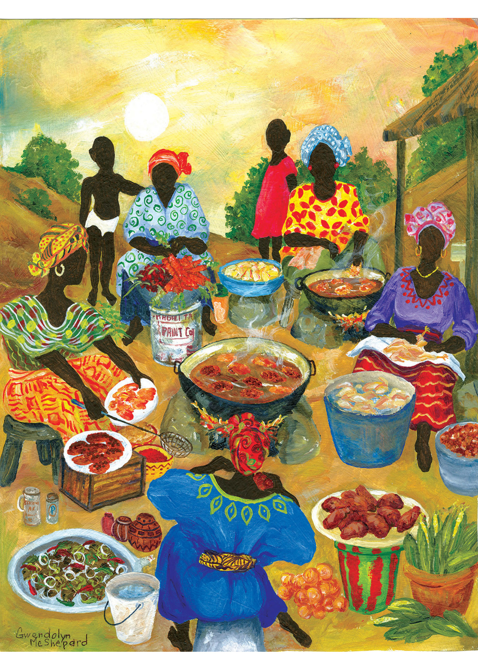 Sunsout Women Cooking Puzzle 500 Pieces