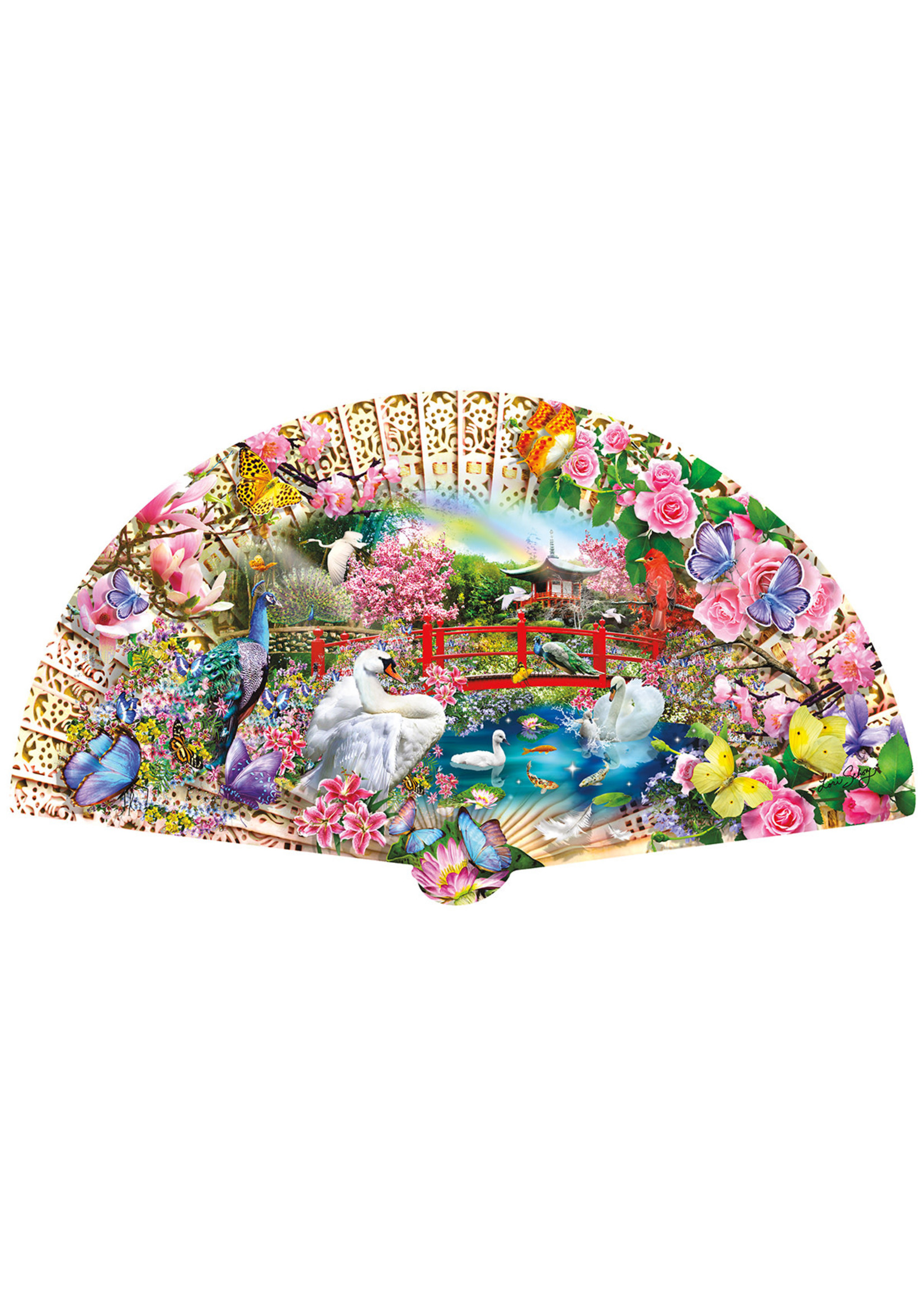 Sunsout Swan Bridge Special Shaped Puzzle 1000 Pieces