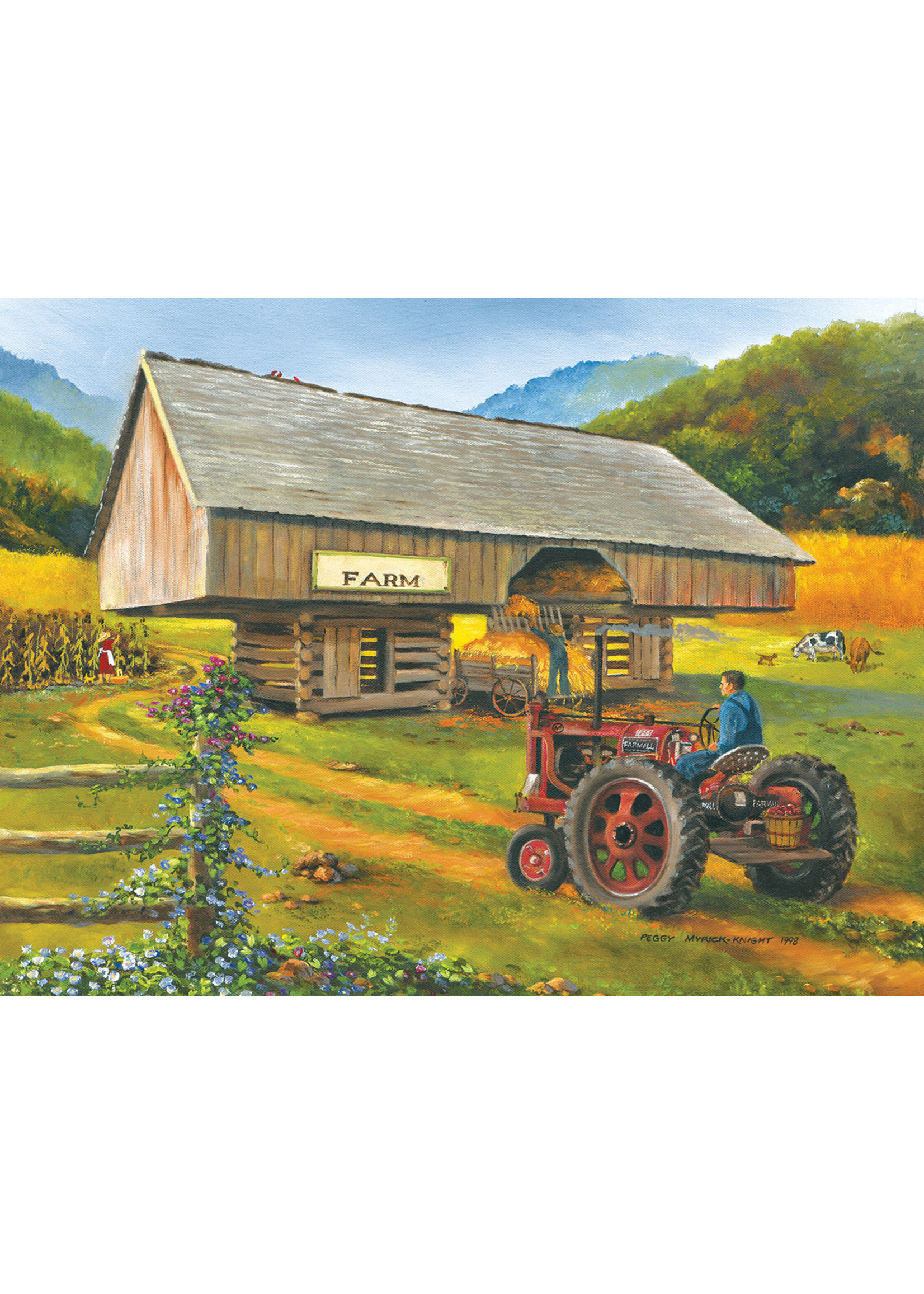 Sunsout Cantilever Barn 300 Large Pieces