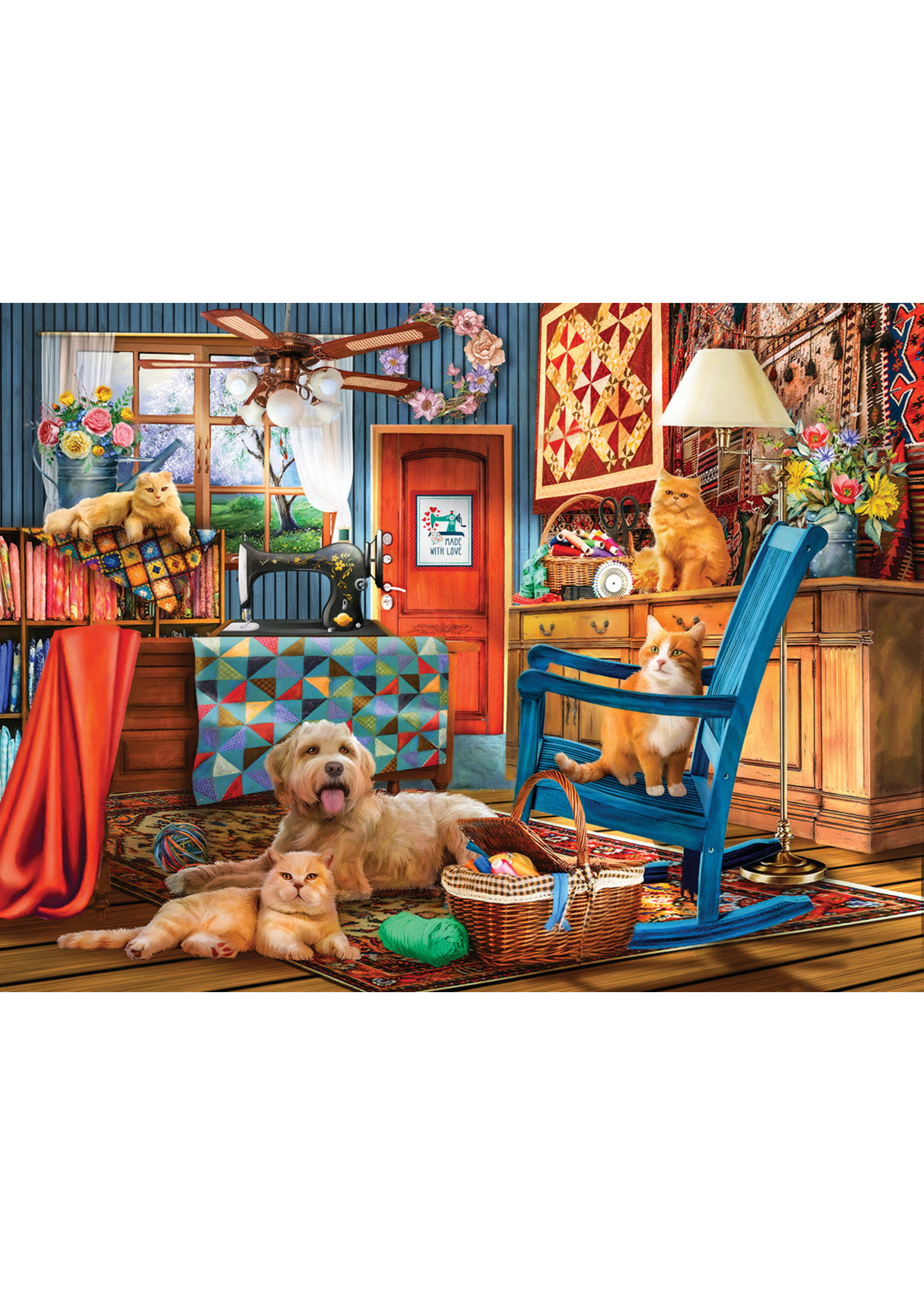 Sunsout Made With Love 1000pc