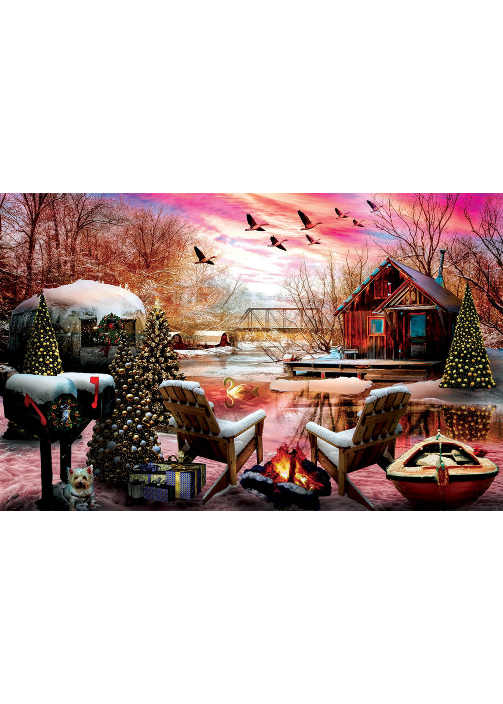 Sunsout Holiday Camping Puzzle 550 Pieces