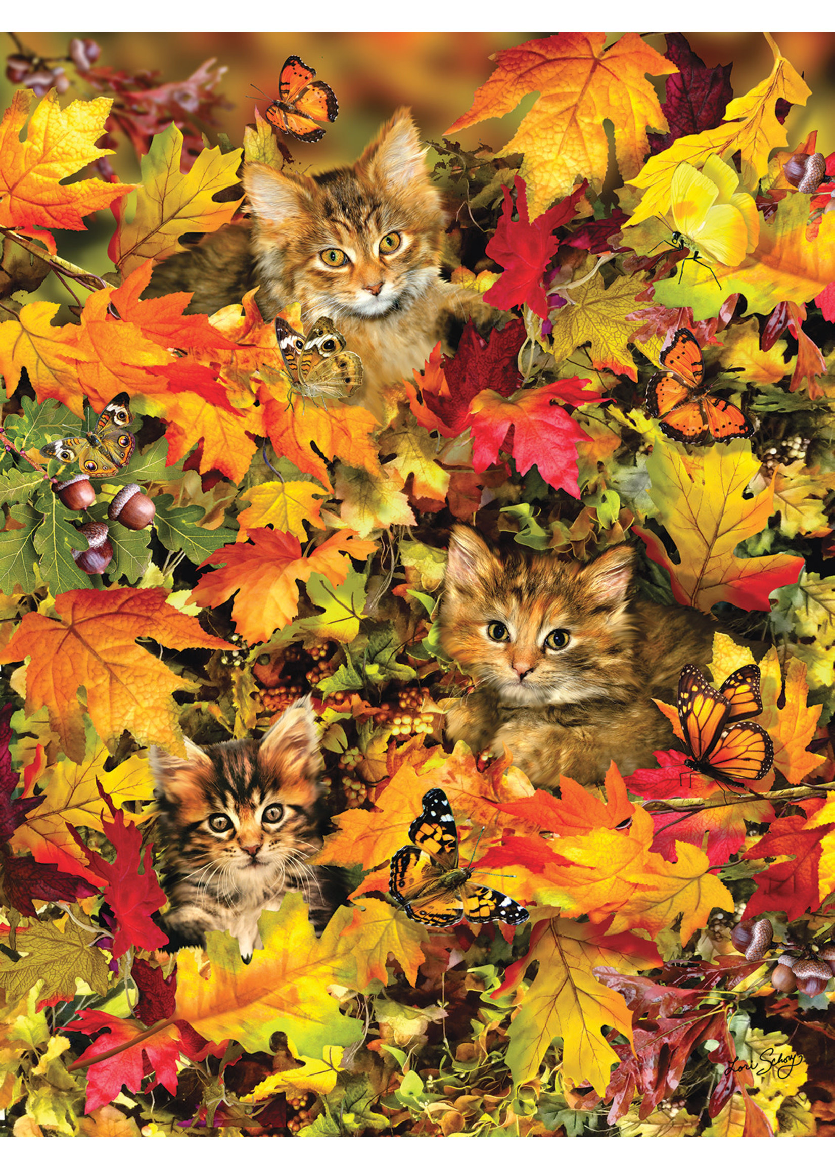 Sunsout Kitties at Play 300pc