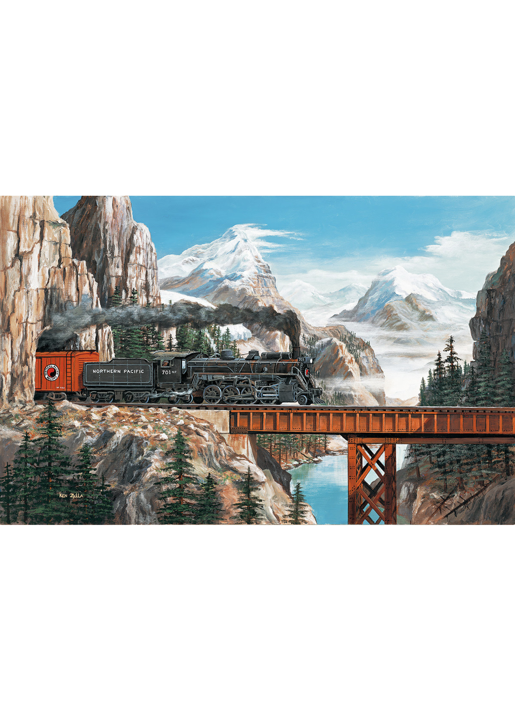 Sunsout Summit Pass Puzzle 1000 Pieces