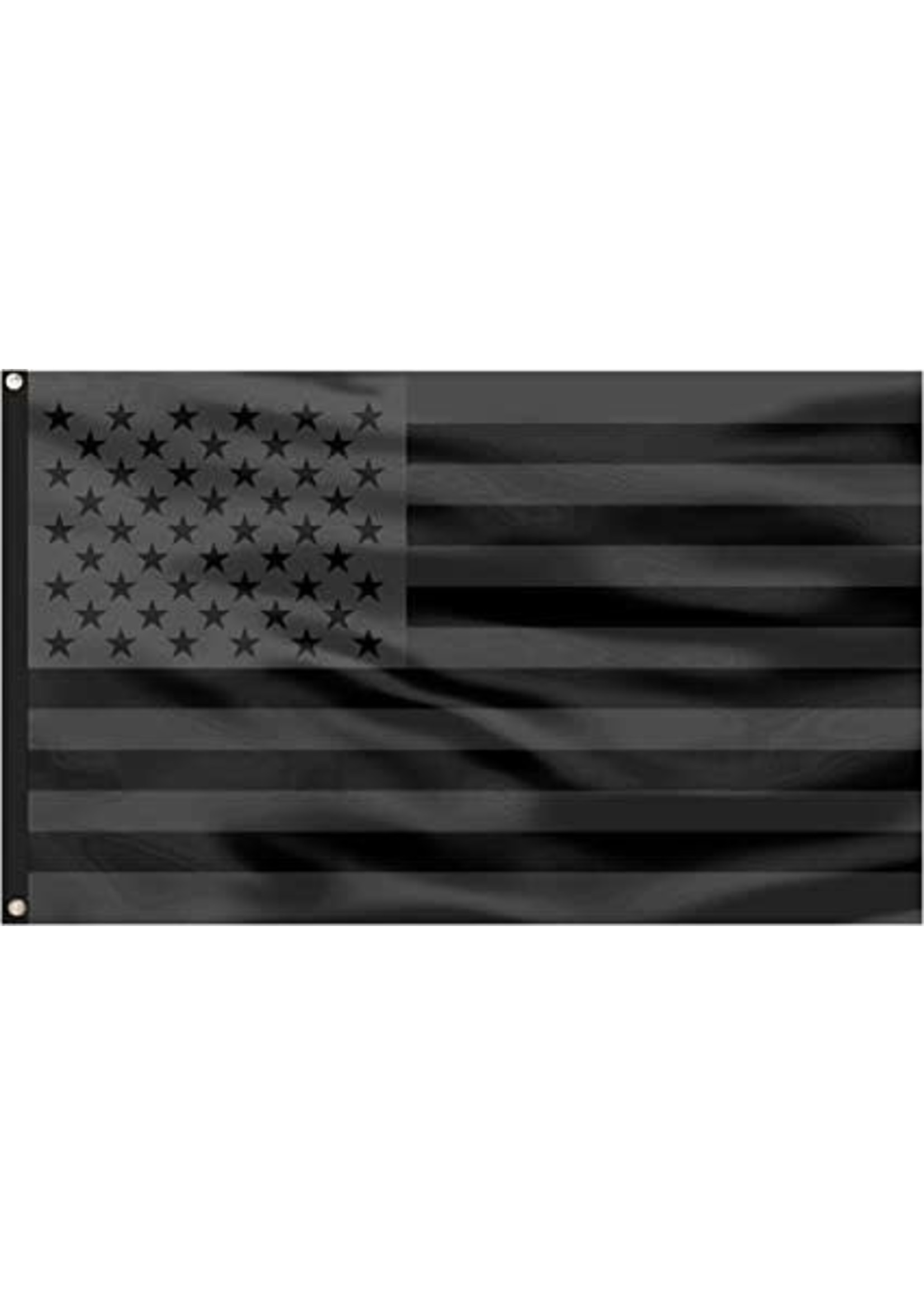 FLAG - Blackout American Flag 3 x 5 poly