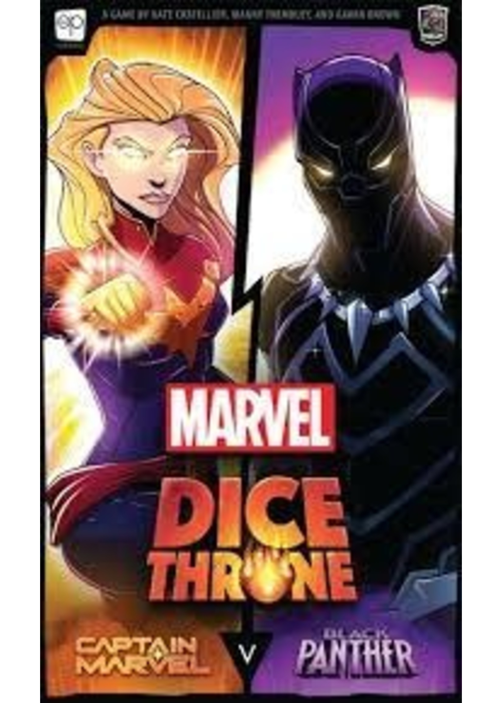 Marvel: Dice Throne 2-Hero Box (Captain Marvel vs Black Panther)