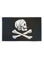 Flag Pirate Captain Every Black