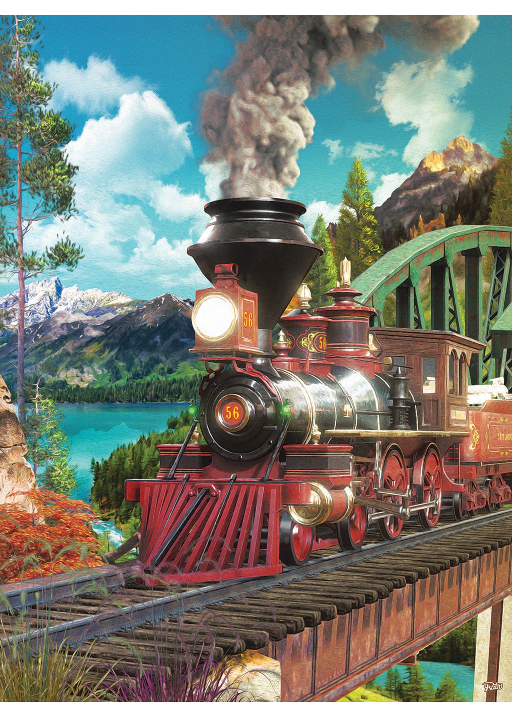 Sunsout Number 56 500pc