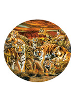 Sunsout Tigers Galore 500pc Round