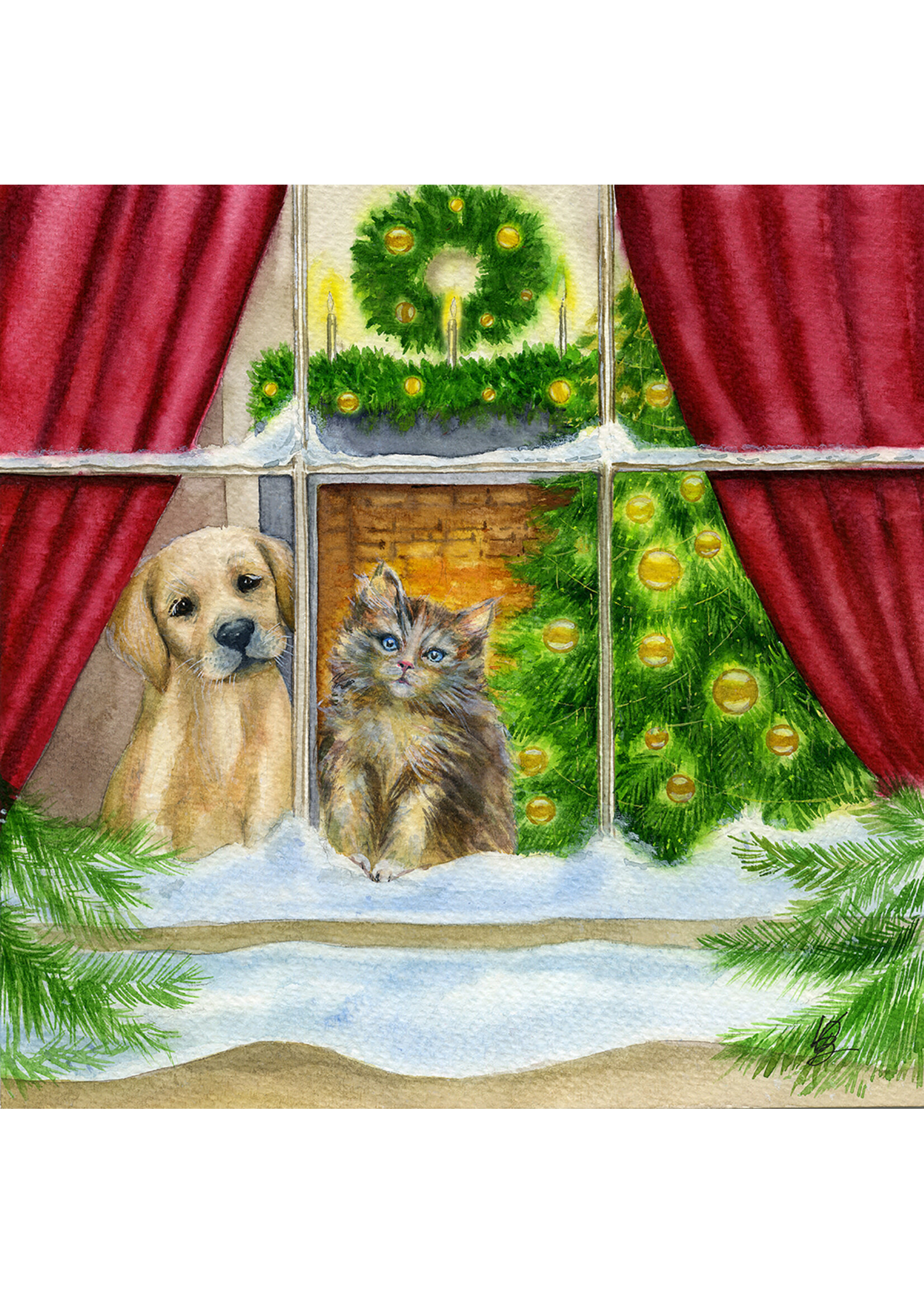 Sunsout It Looks Cold Out There 500pc