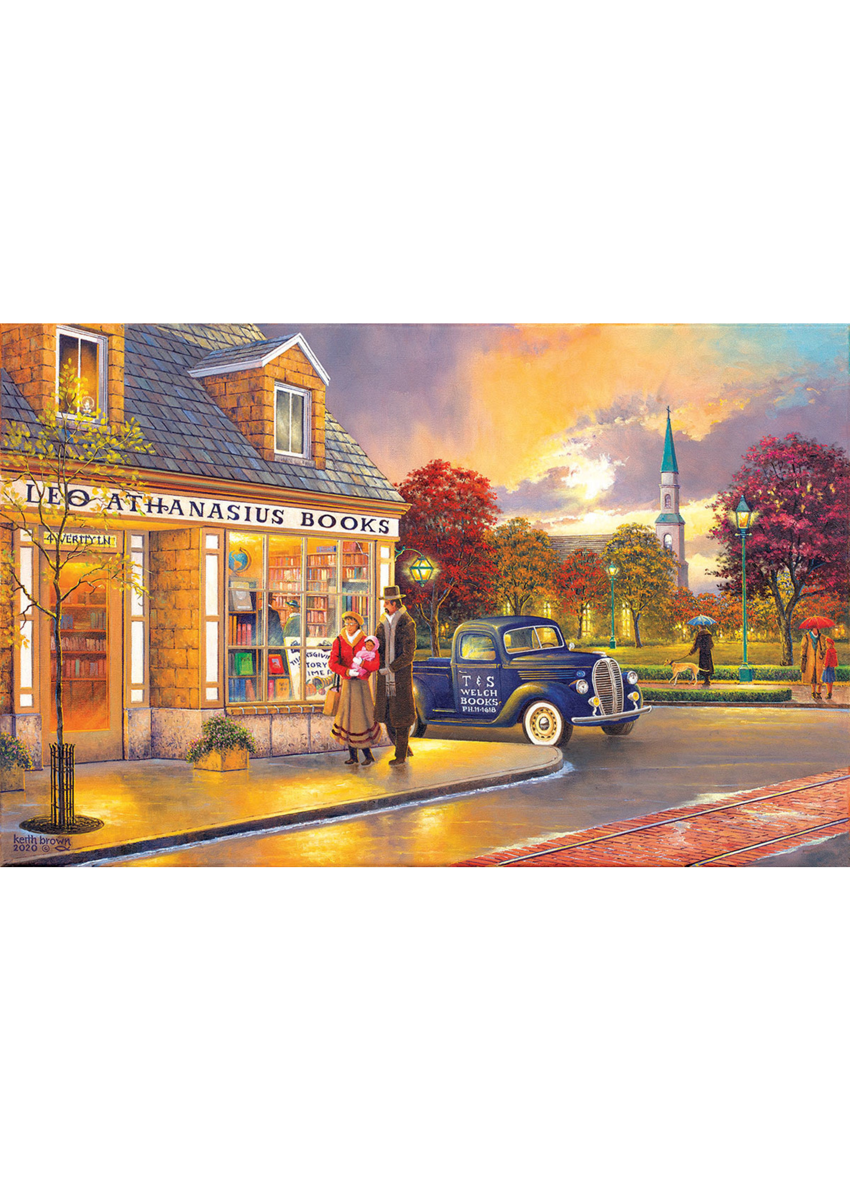 Sunsout Leo's Bookshop Puzzle 1000 Pieces