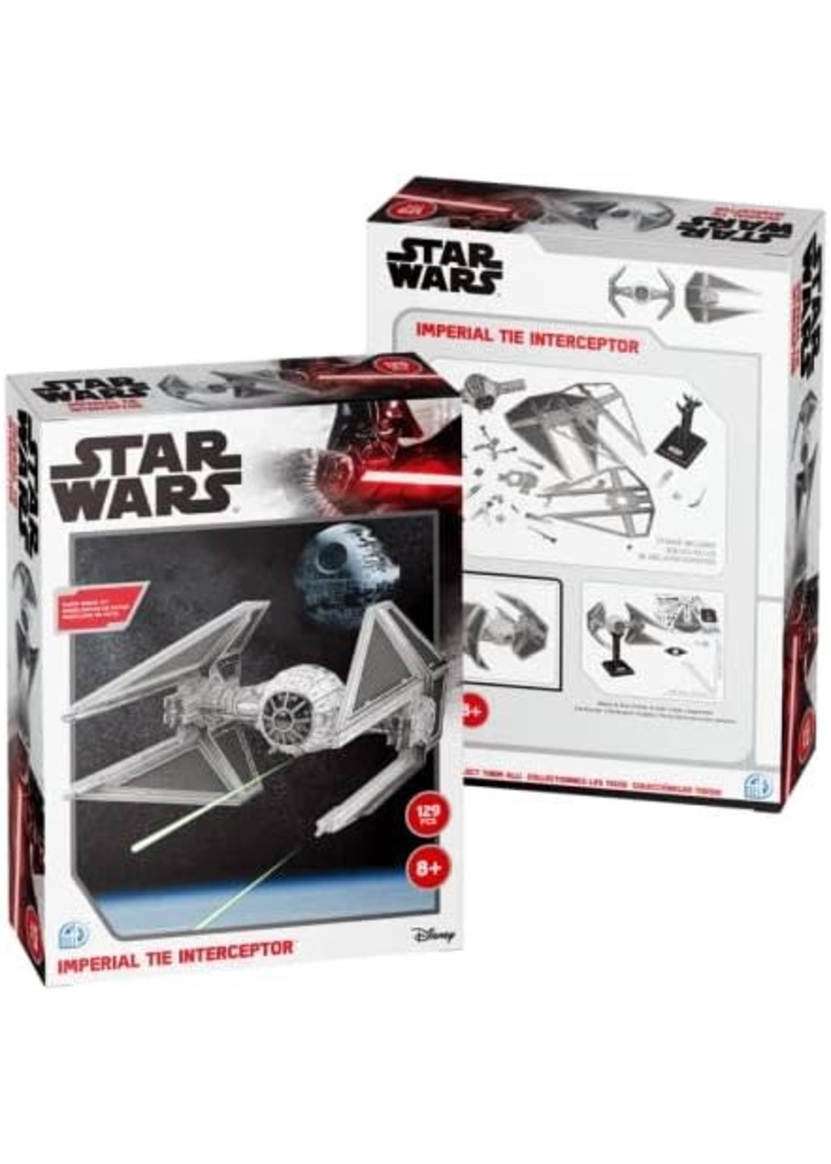 Star Wars Imperial TIE Interceptor Fighter 4D