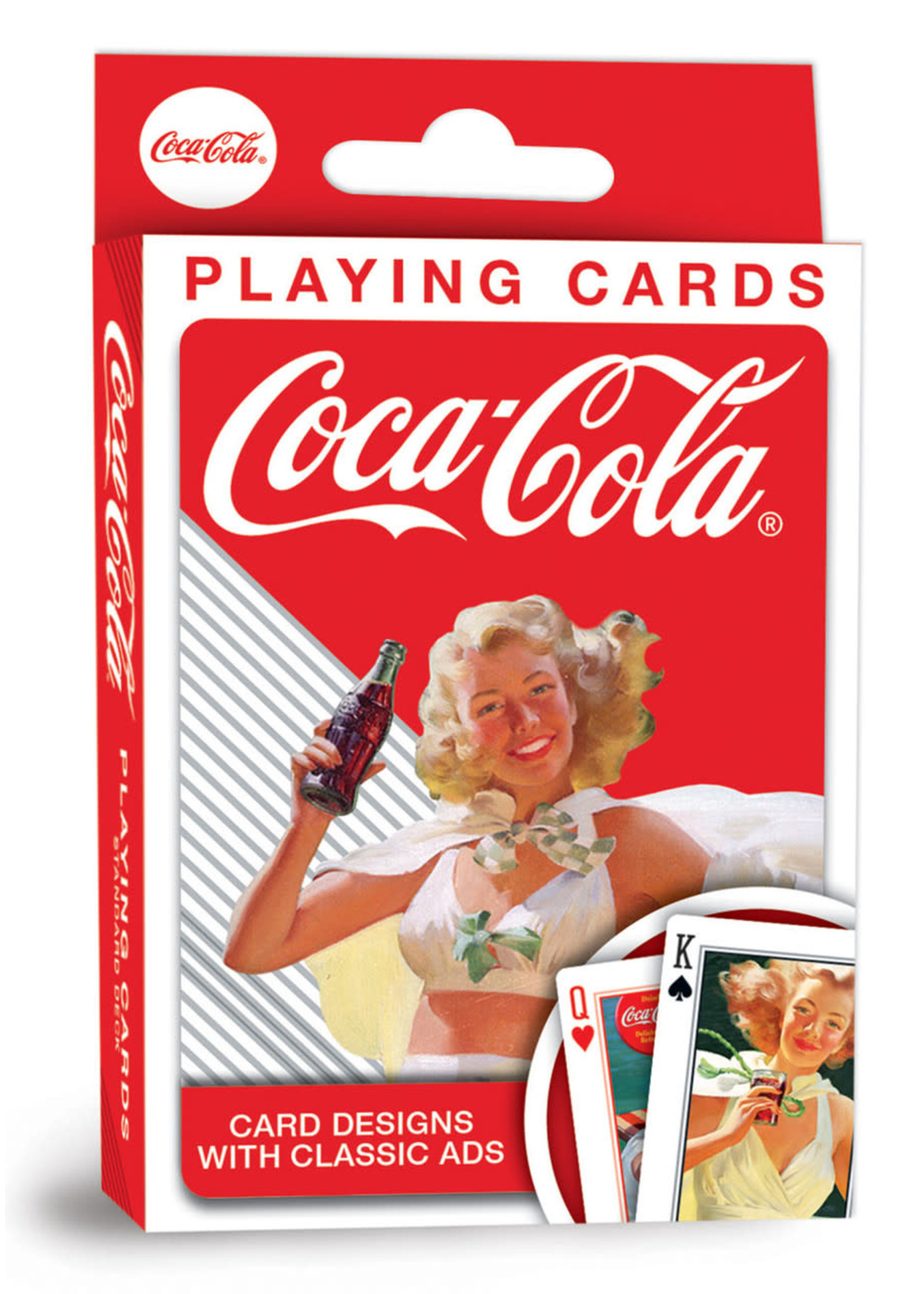 Coca Cola Vintage Pin-Ups Playing Card