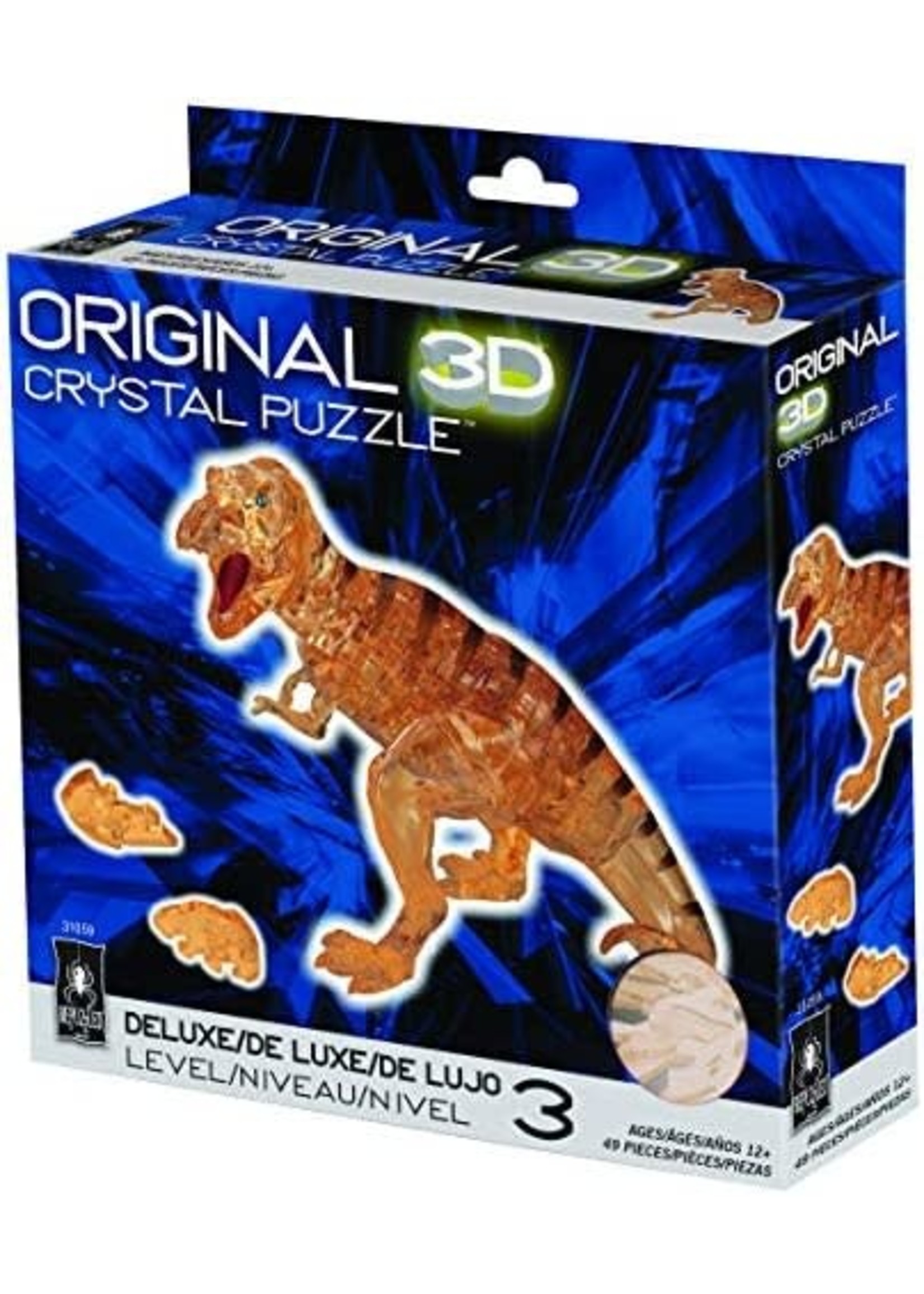 3D Crystal Dx Green T-Rex