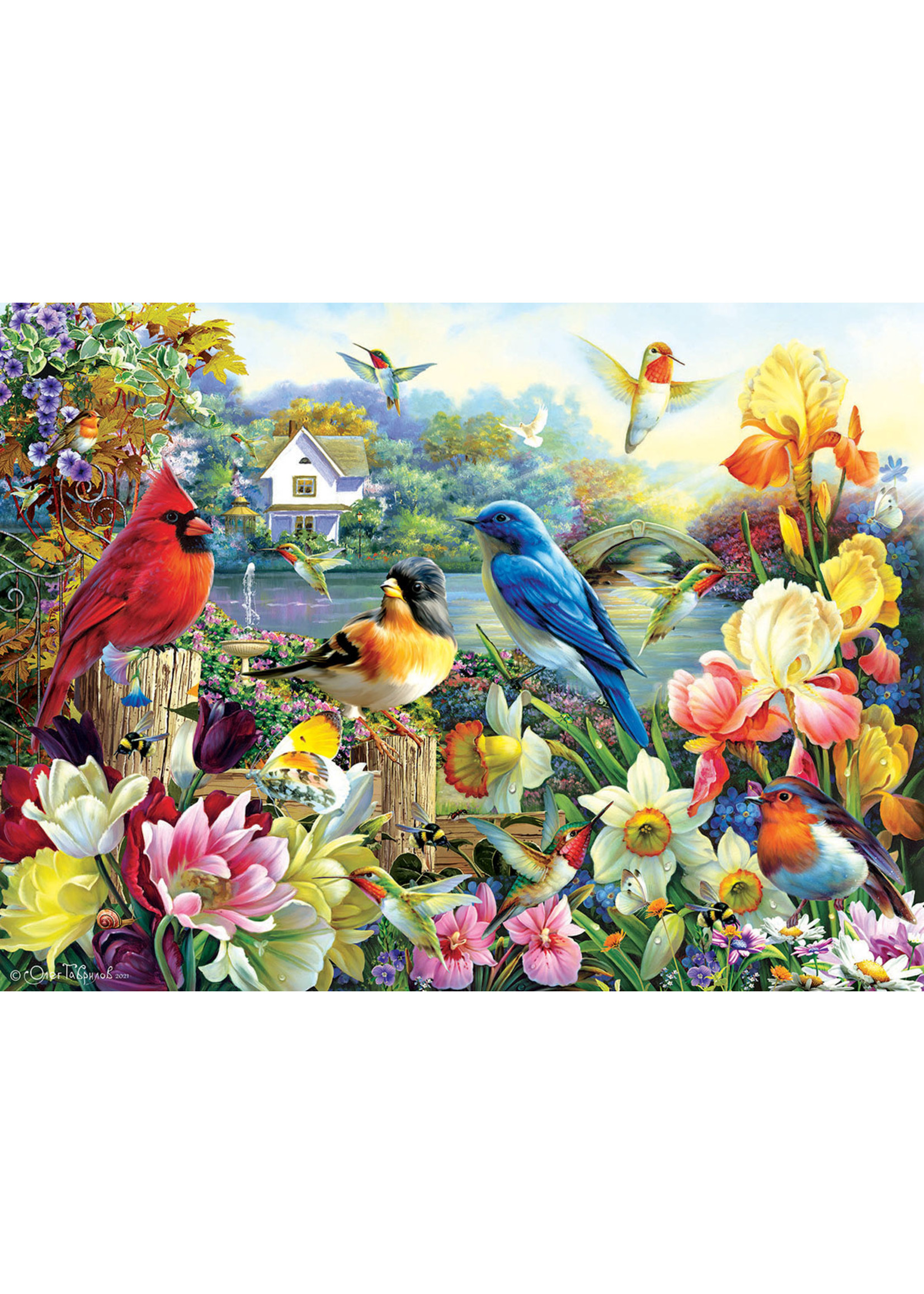 Sunsout Golden Irises 1000pc
