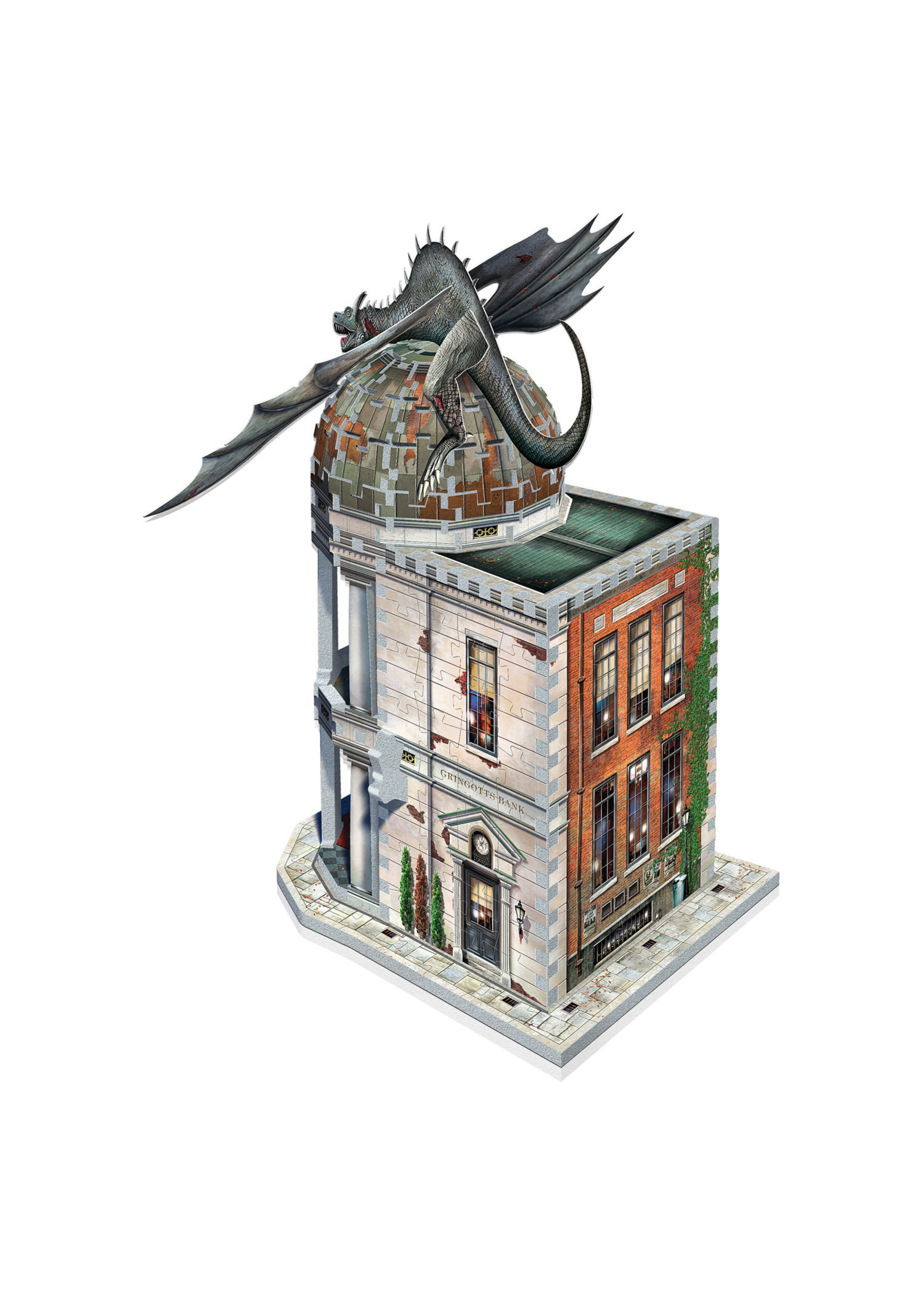 Wrebbit 3D Gringotts Bank Harry Potter Diagon Alley Collection 300 piece